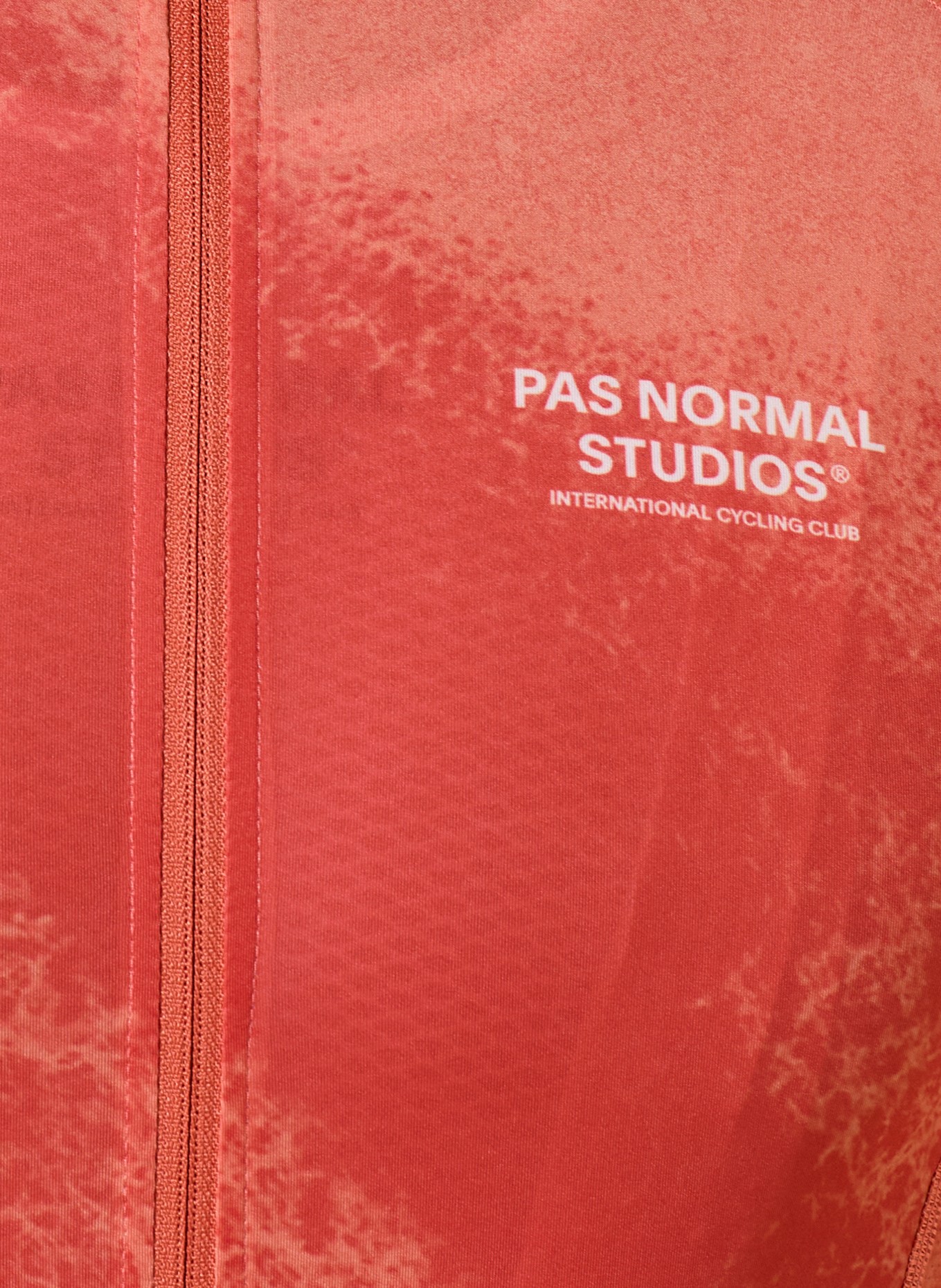 PAS NORMAL STUDIOS Fietsjersey MECHANISM: ORANJE