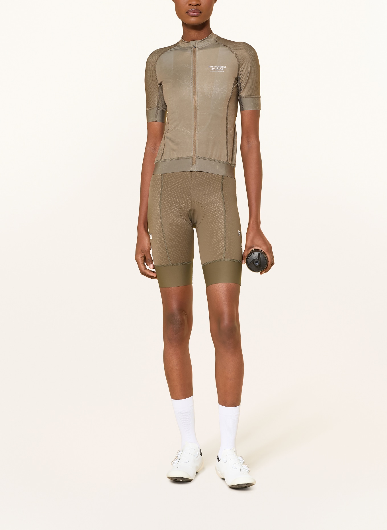 PAS NORMAL STUDIOS Fietsjersey MECHANISM: KAKI