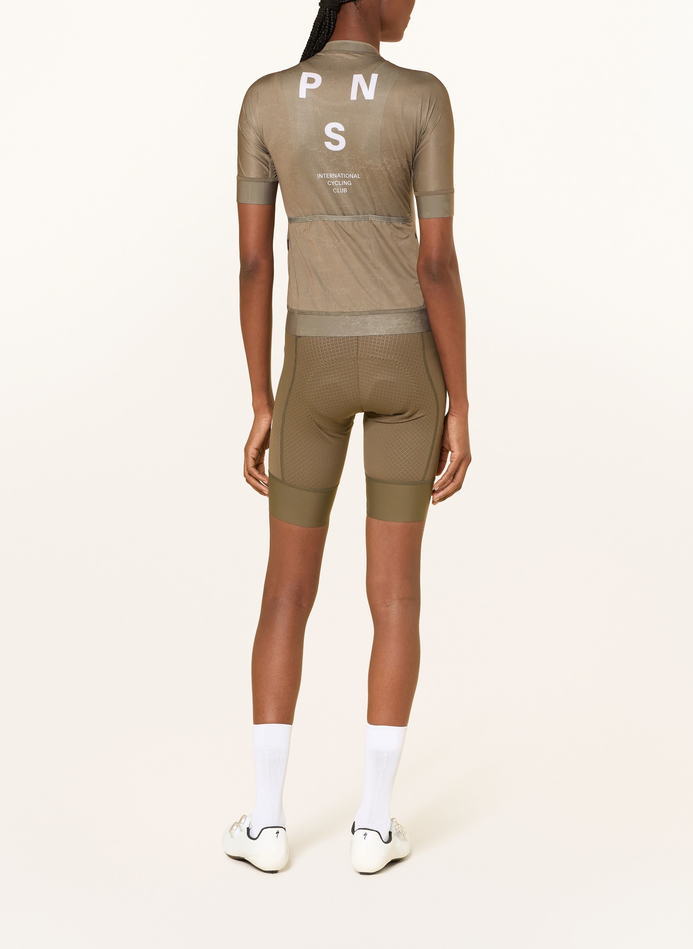 PAS NORMAL STUDIOS Fietsjersey MECHANISM: KAKI