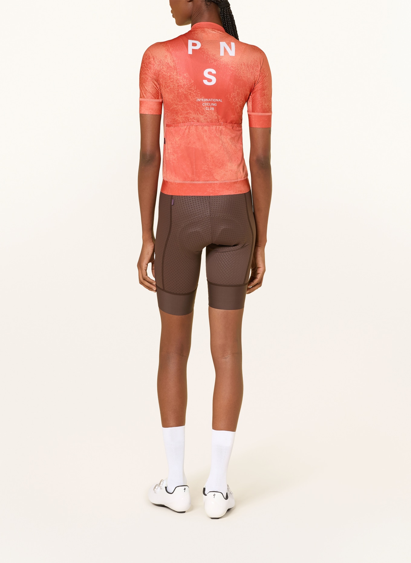 PAS NORMAL STUDIOS Cycling jersey MECHANISM: ORANGE