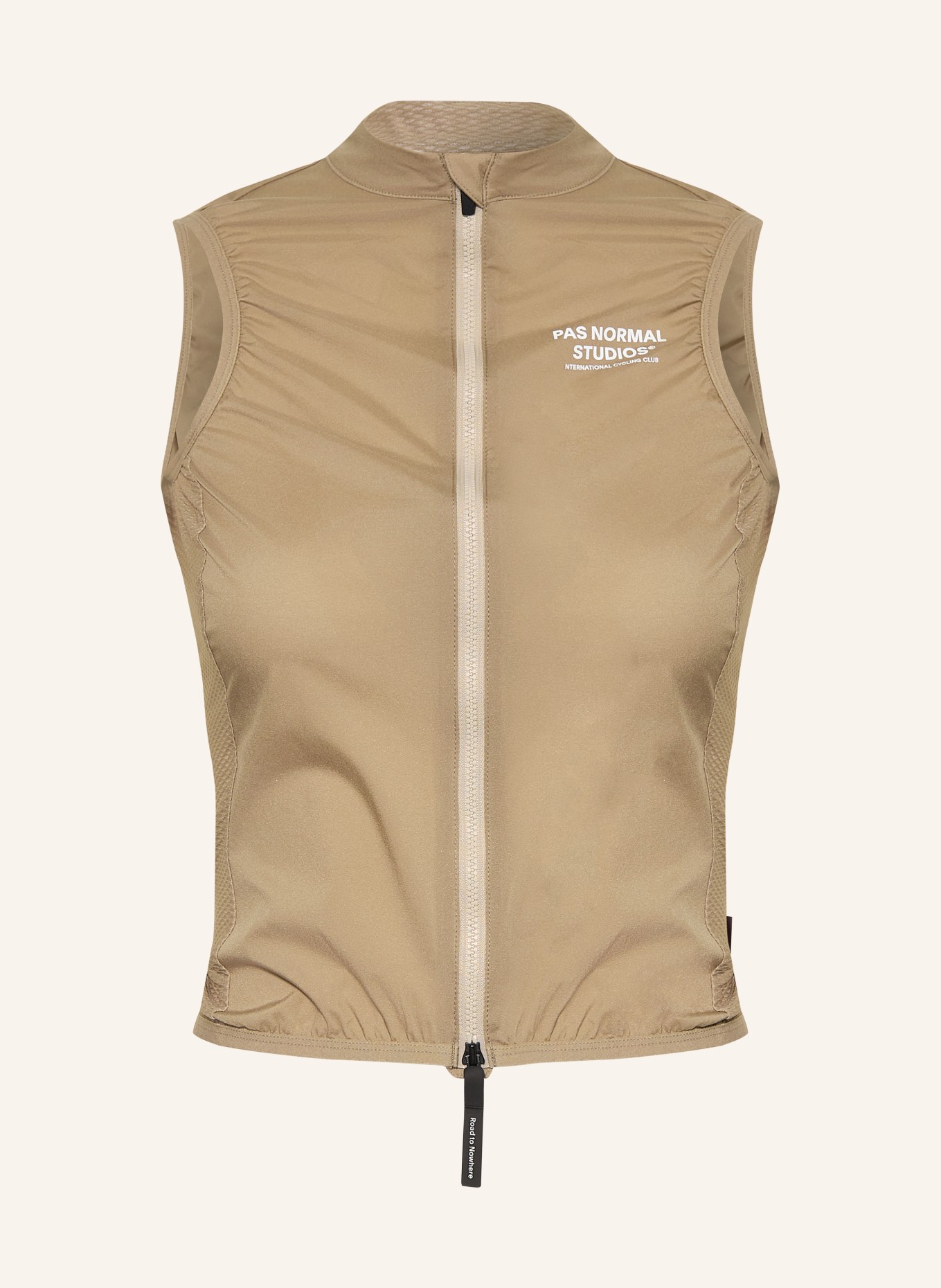PAS NORMAL STUDIOS Fietsvest MECHANISM STOW AWAY: BEIGE