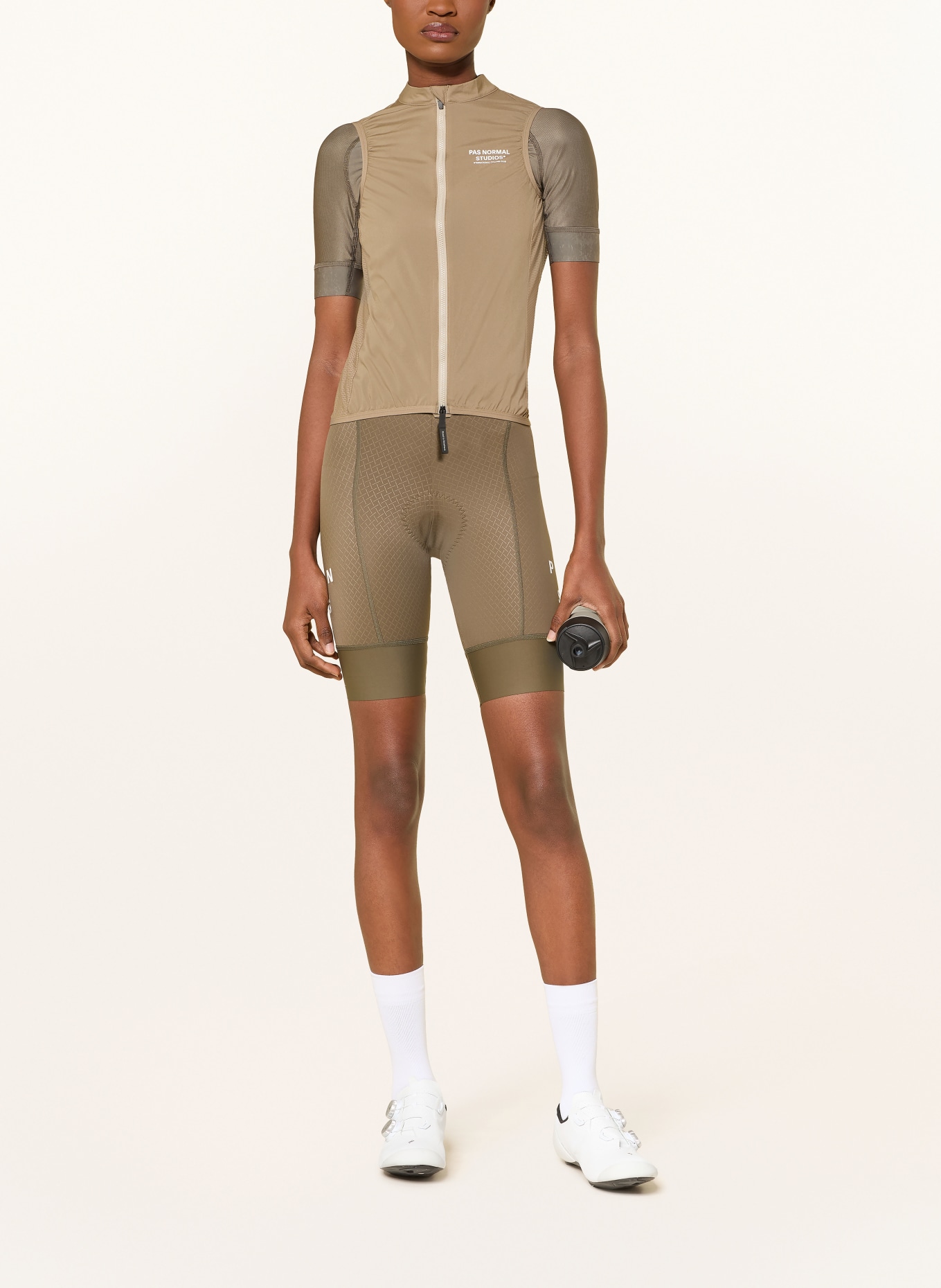 PAS NORMAL STUDIOS Fietsvest MECHANISM STOW AWAY: BEIGE