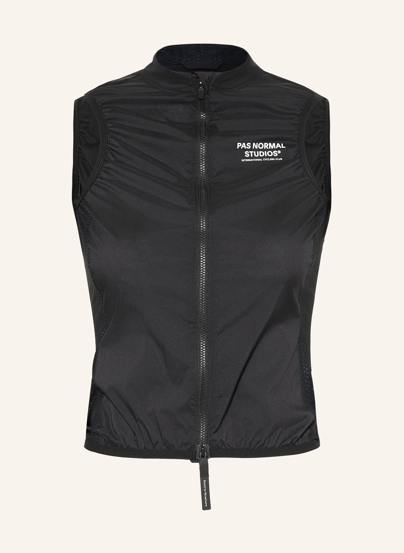 PAS NORMAL STUDIOS Fietsvest MECHANISM STOW AWAY: ZWART