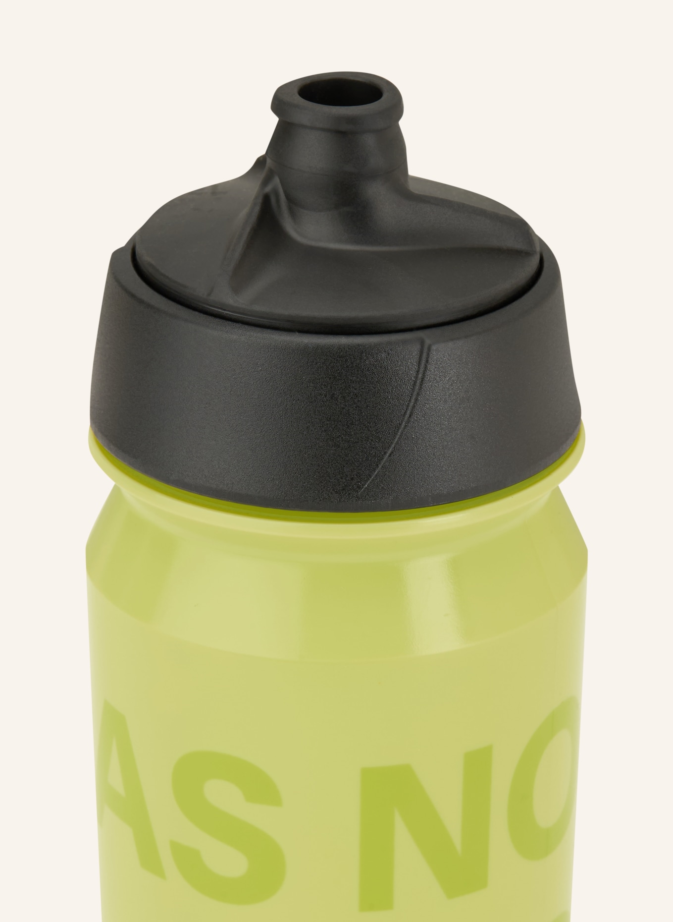 PAS NORMAL STUDIOS Trinkflasche LOGO BIDON: NEONGRÜN / SCHWARZ