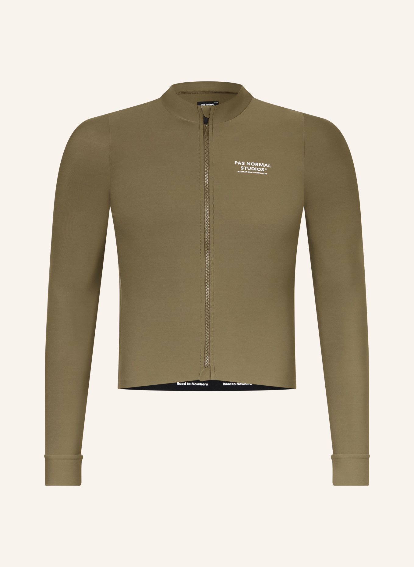 PAS NORMAL STUDIOS Fietsjersey MECHANISM: KAKI
