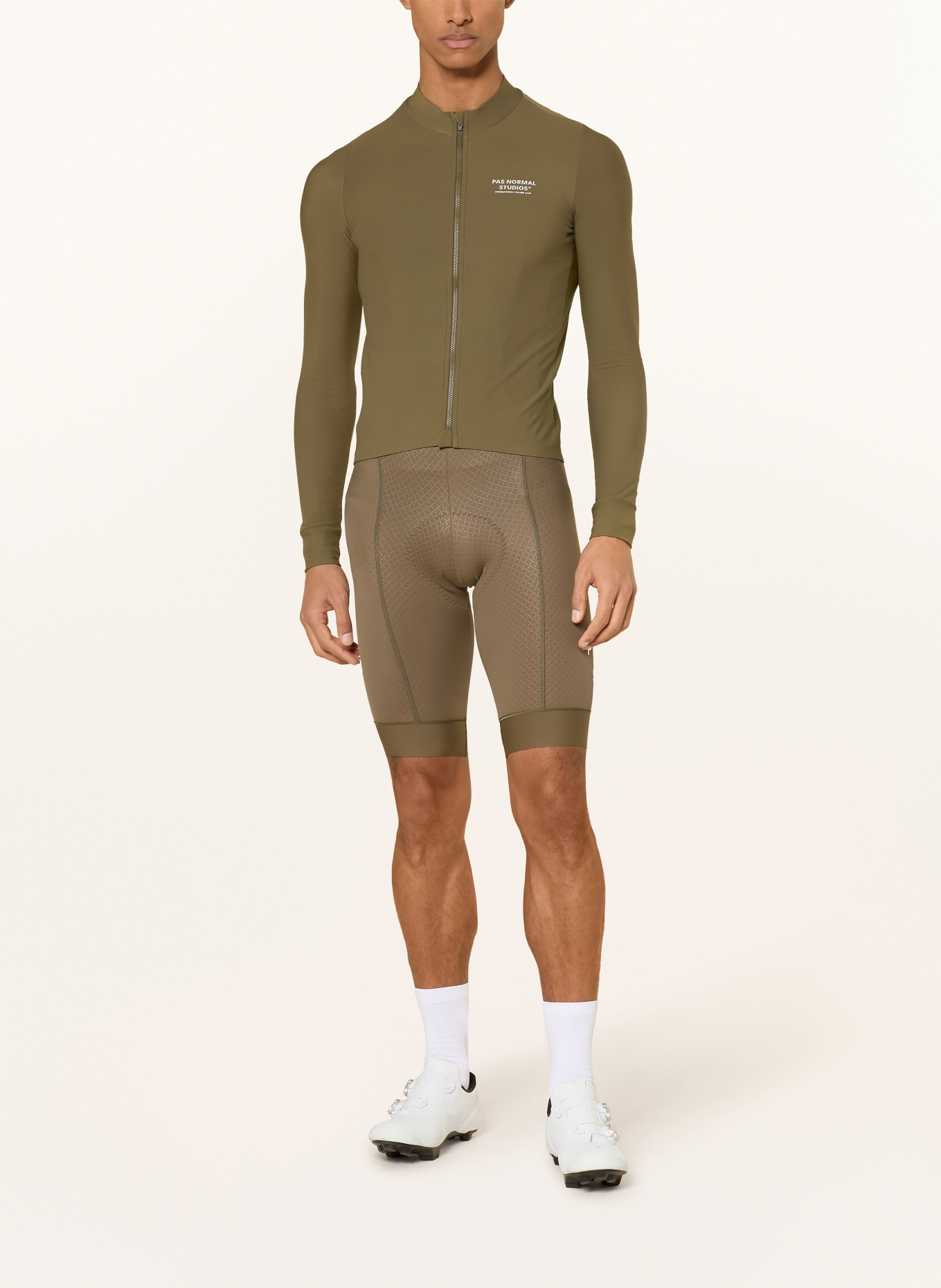 PAS NORMAL STUDIOS Fietsjersey MECHANISM: KAKI