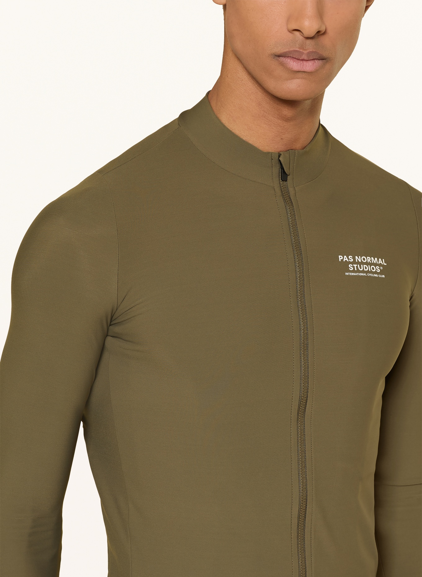 PAS NORMAL STUDIOS Fietsjersey MECHANISM: KAKI