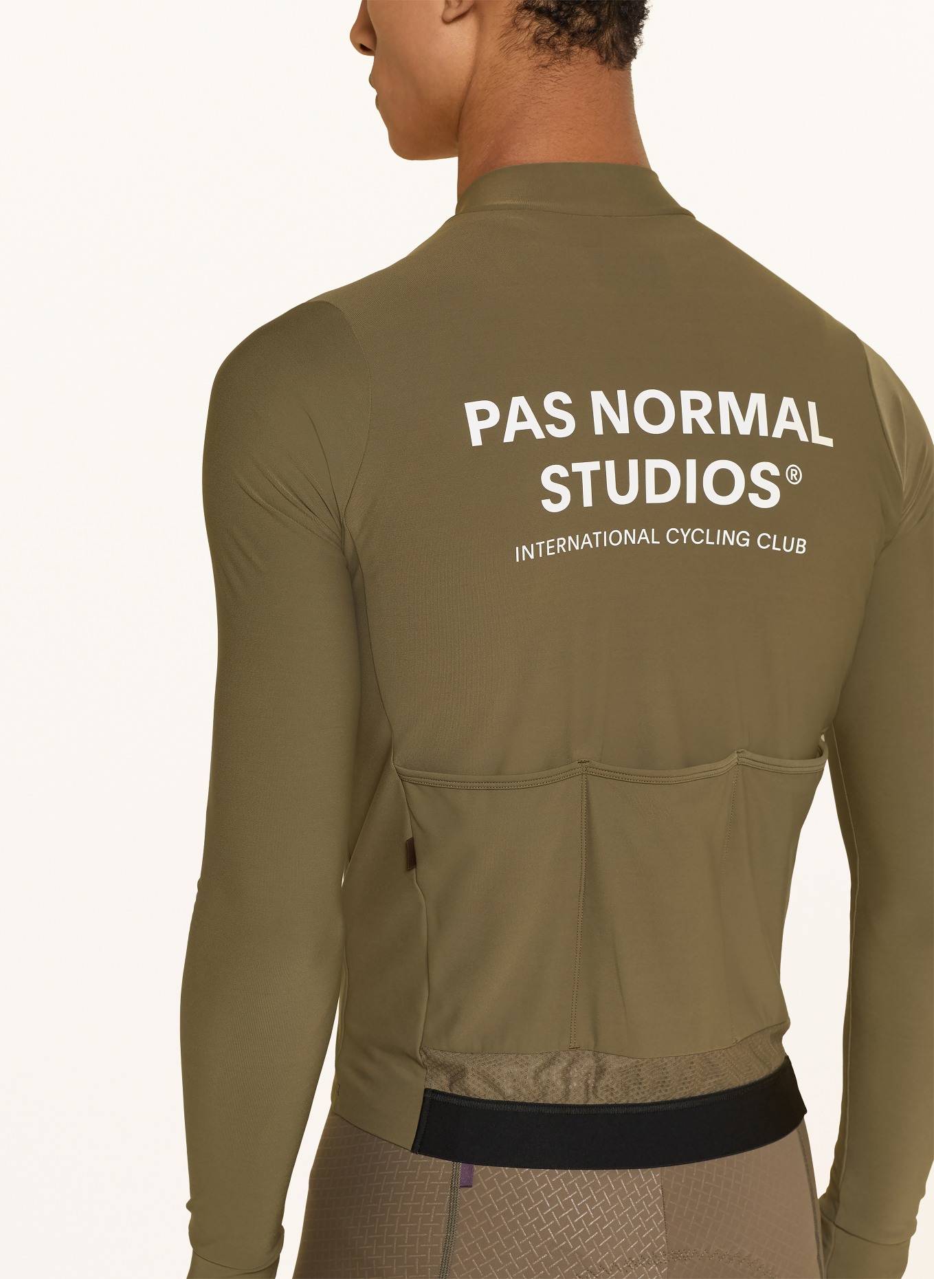 PAS NORMAL STUDIOS Fietsjersey MECHANISM: KAKI