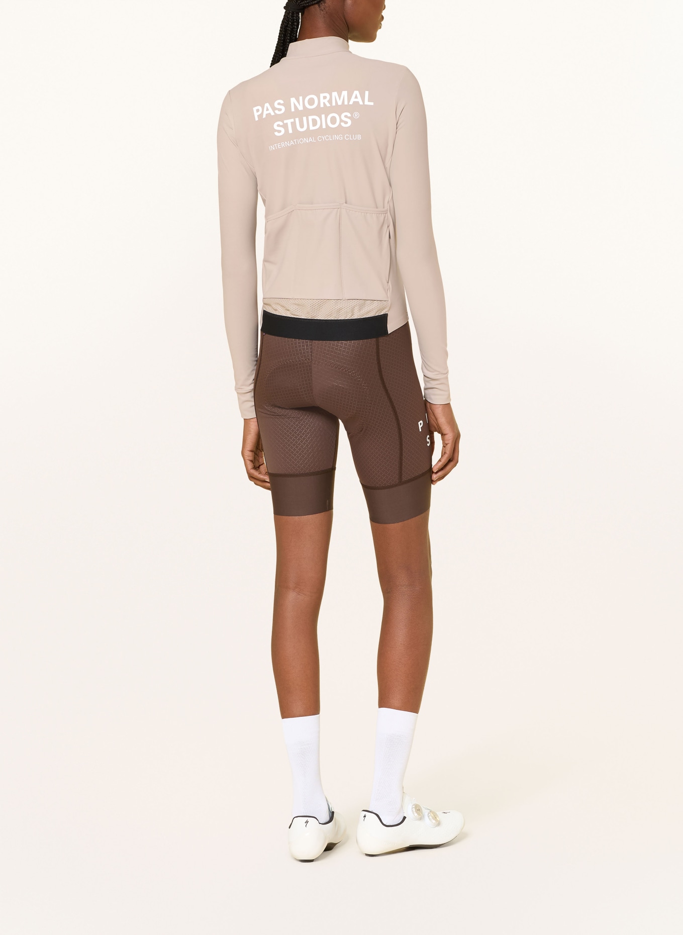 PAS NORMAL STUDIOS Fietsjersey MECHANISM: BEIGE