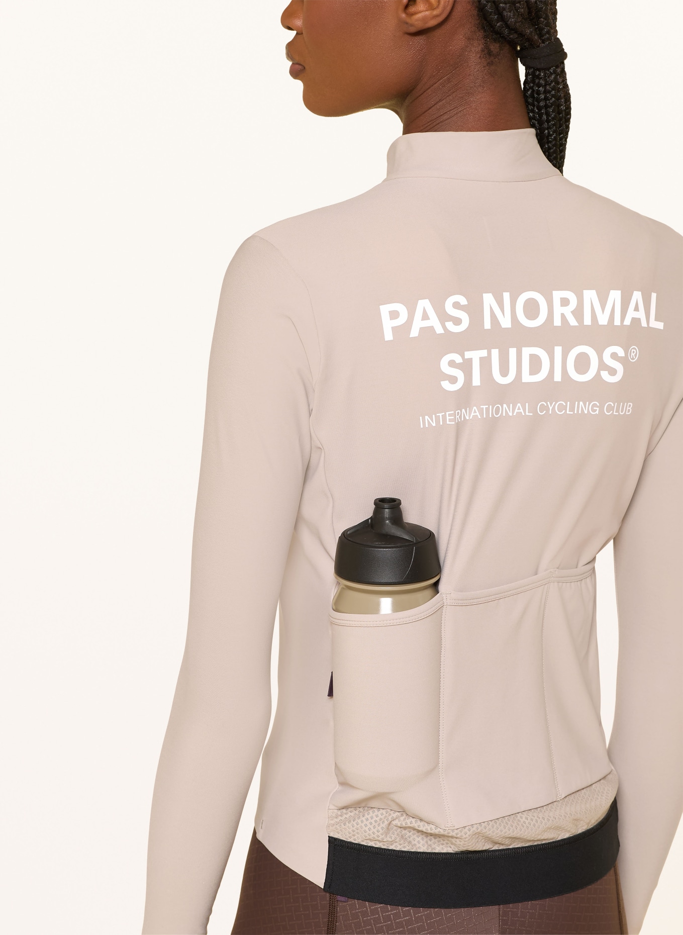 PAS NORMAL STUDIOS Fietsjersey MECHANISM: BEIGE