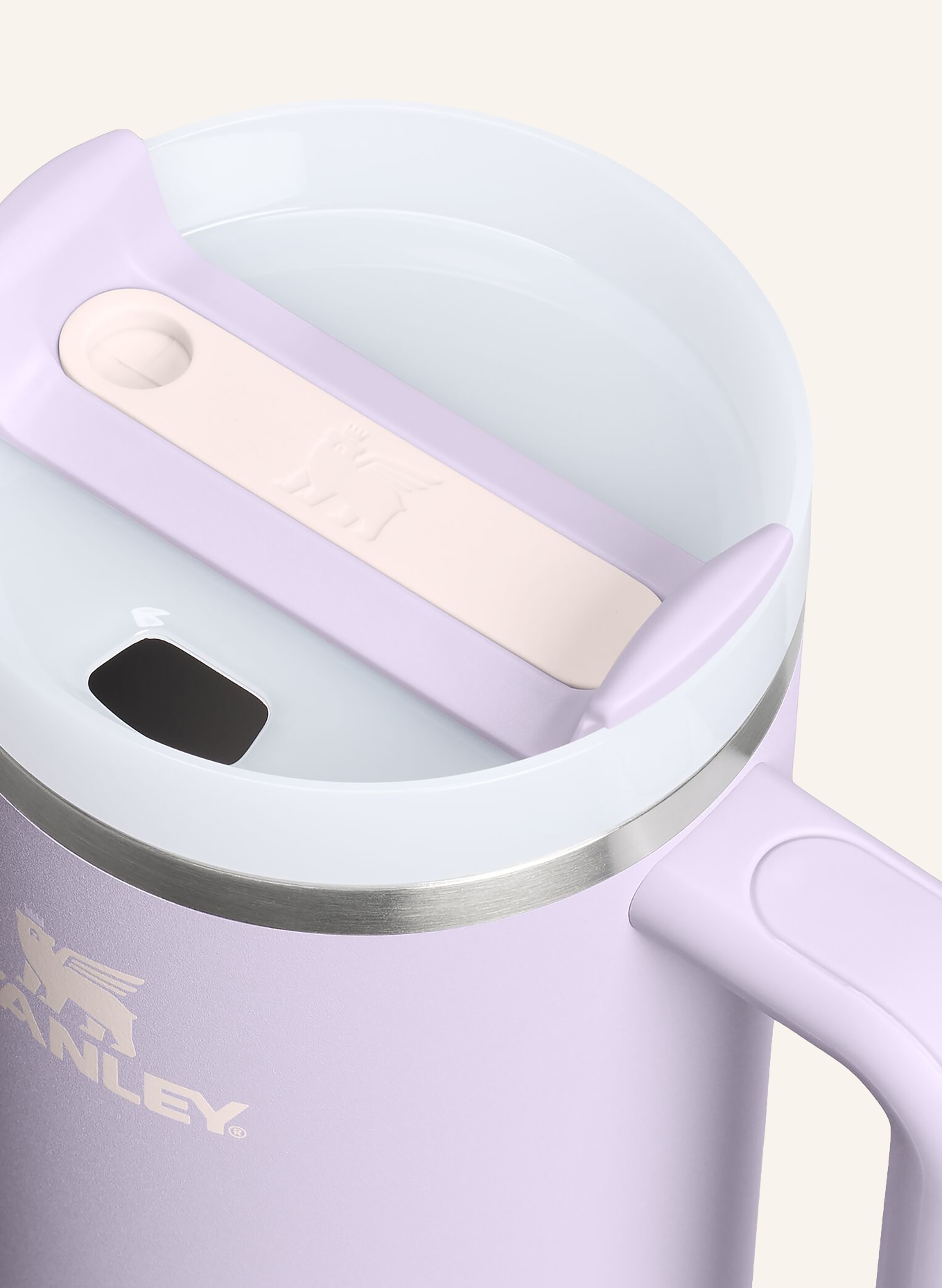 STANLEY Tasse isotherme THE QUENCHER H2.O FLOWSTATE™: LILAS CLAIR