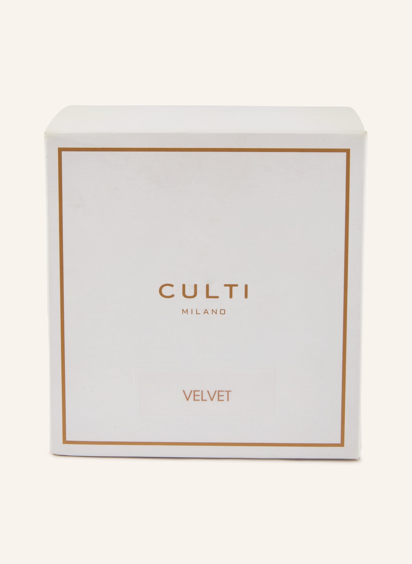 CULTI Duftkerze VELVET: WEISS