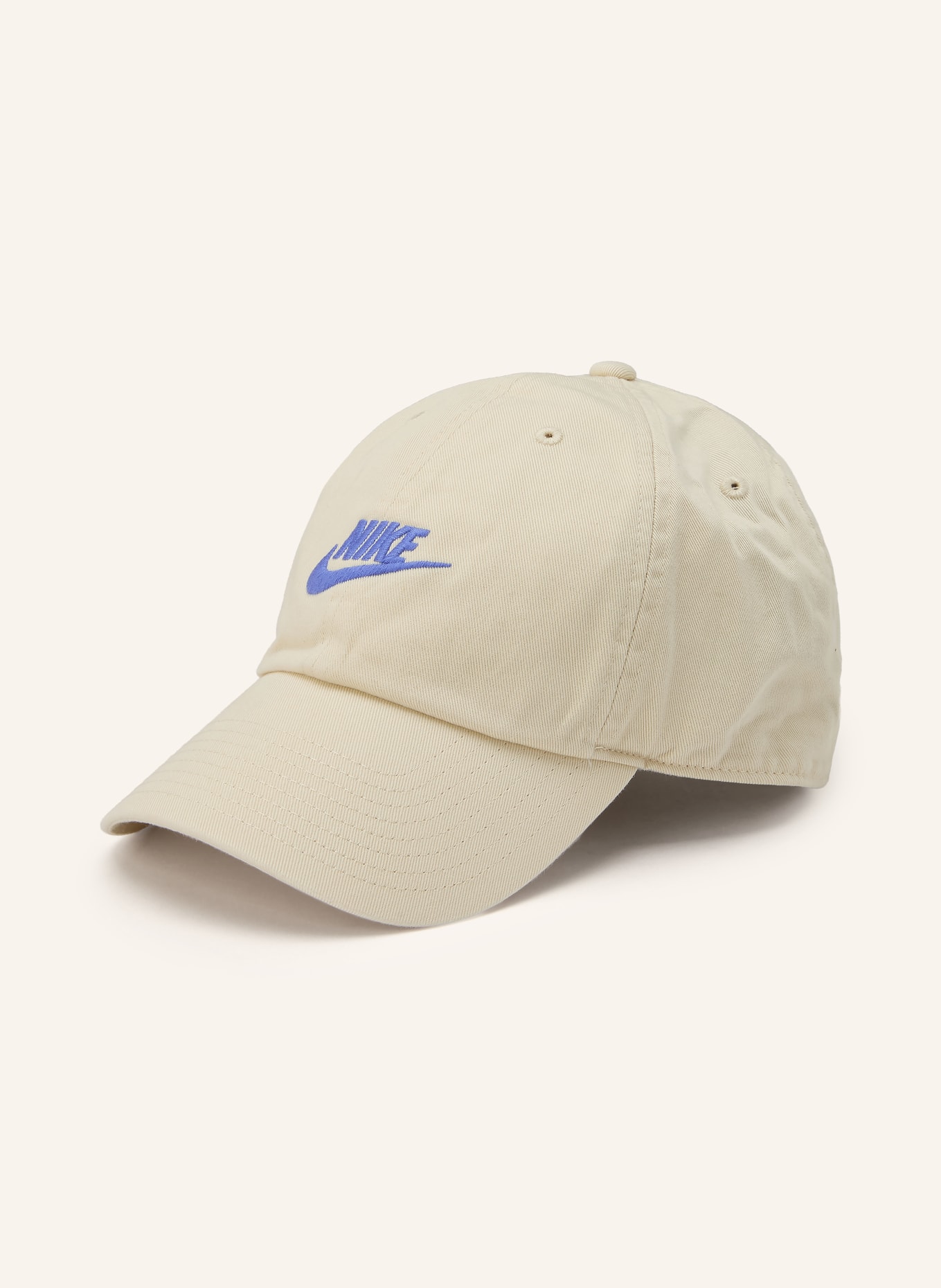 Nike Cap CLUB: BEIGE / BLAU