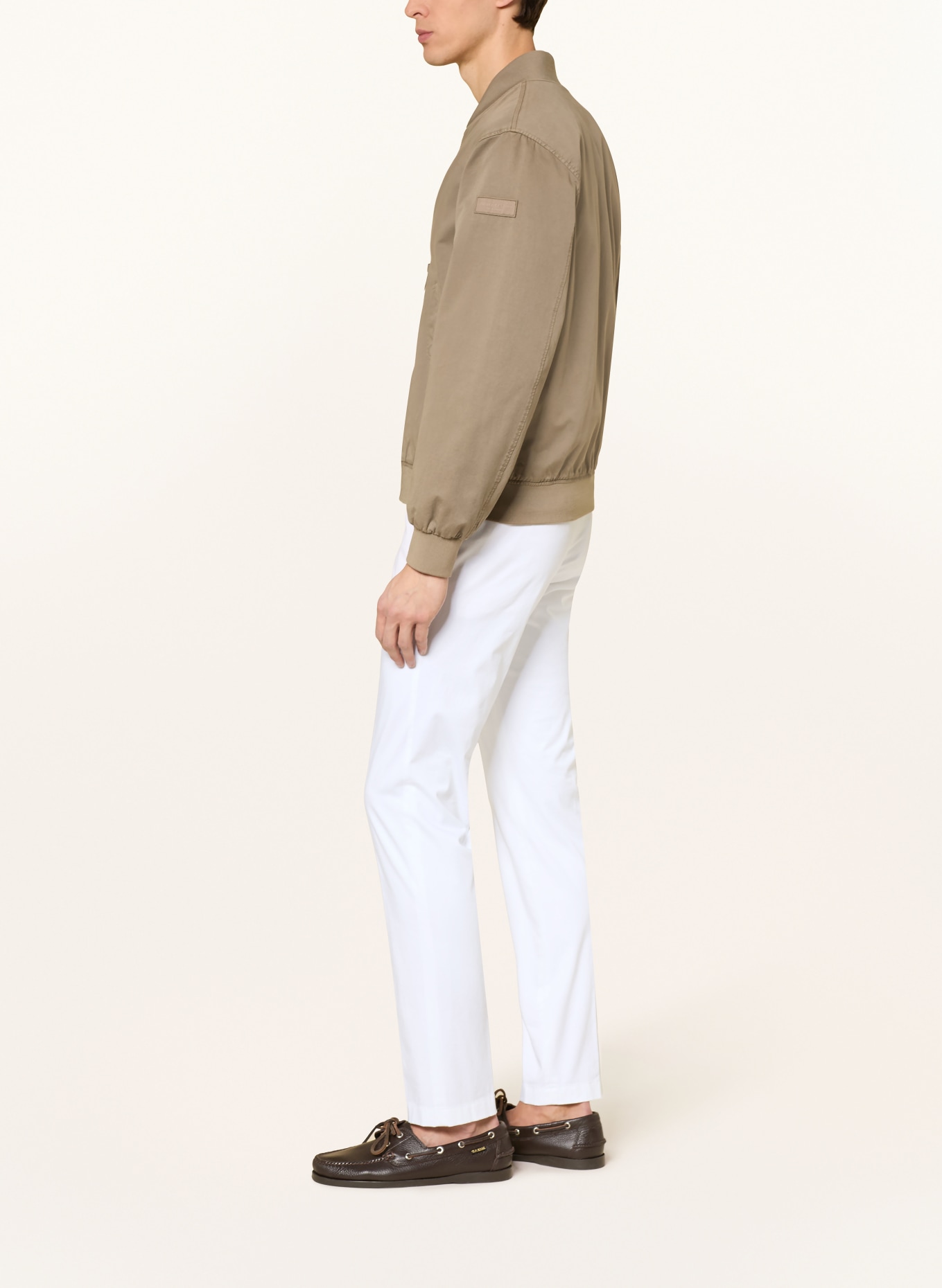 HILTL Chino slim fit: WIT