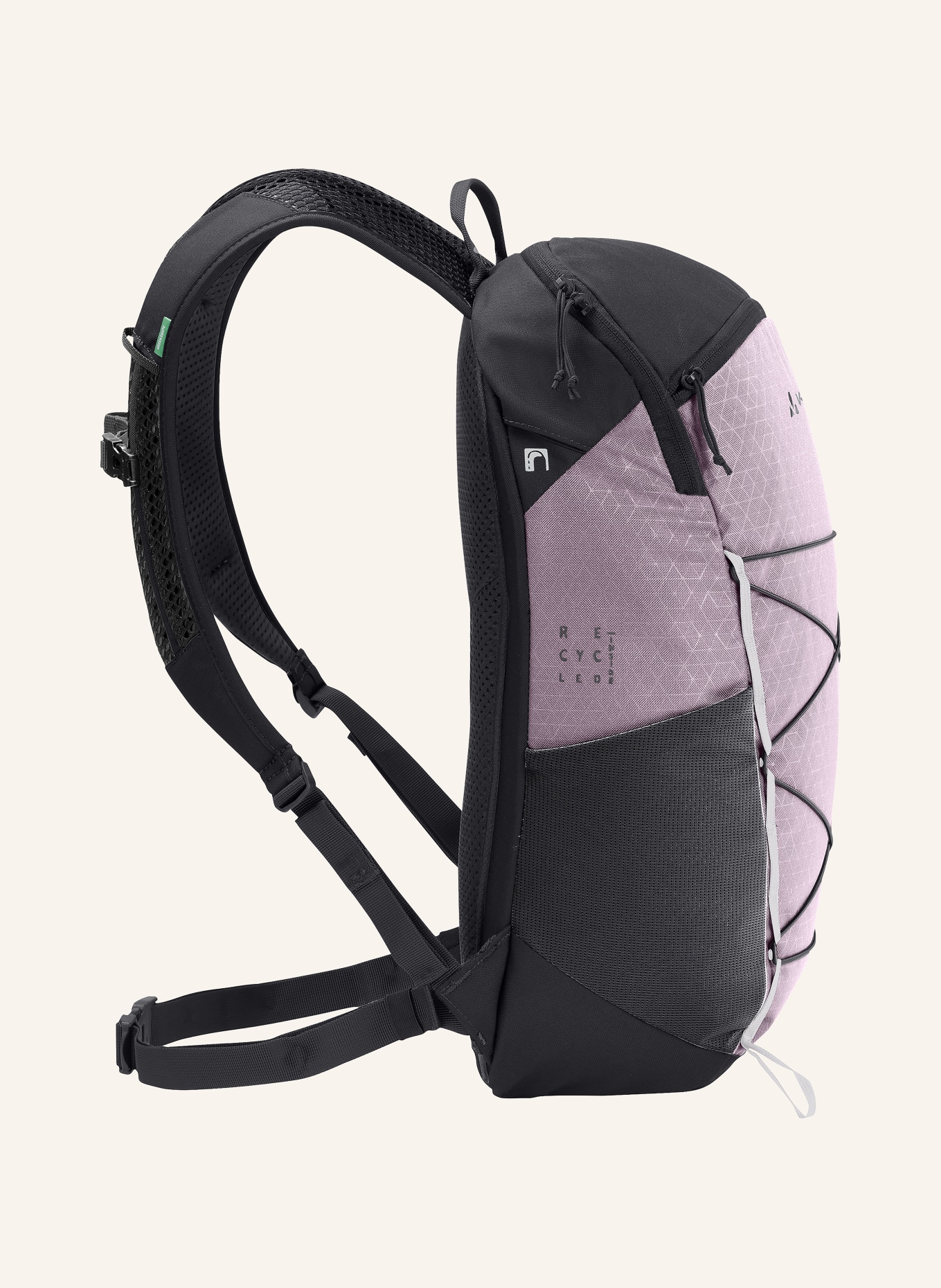 VAUDE Plecak AGILE 14 l: CZARNY / BLADORÓŻOWY
