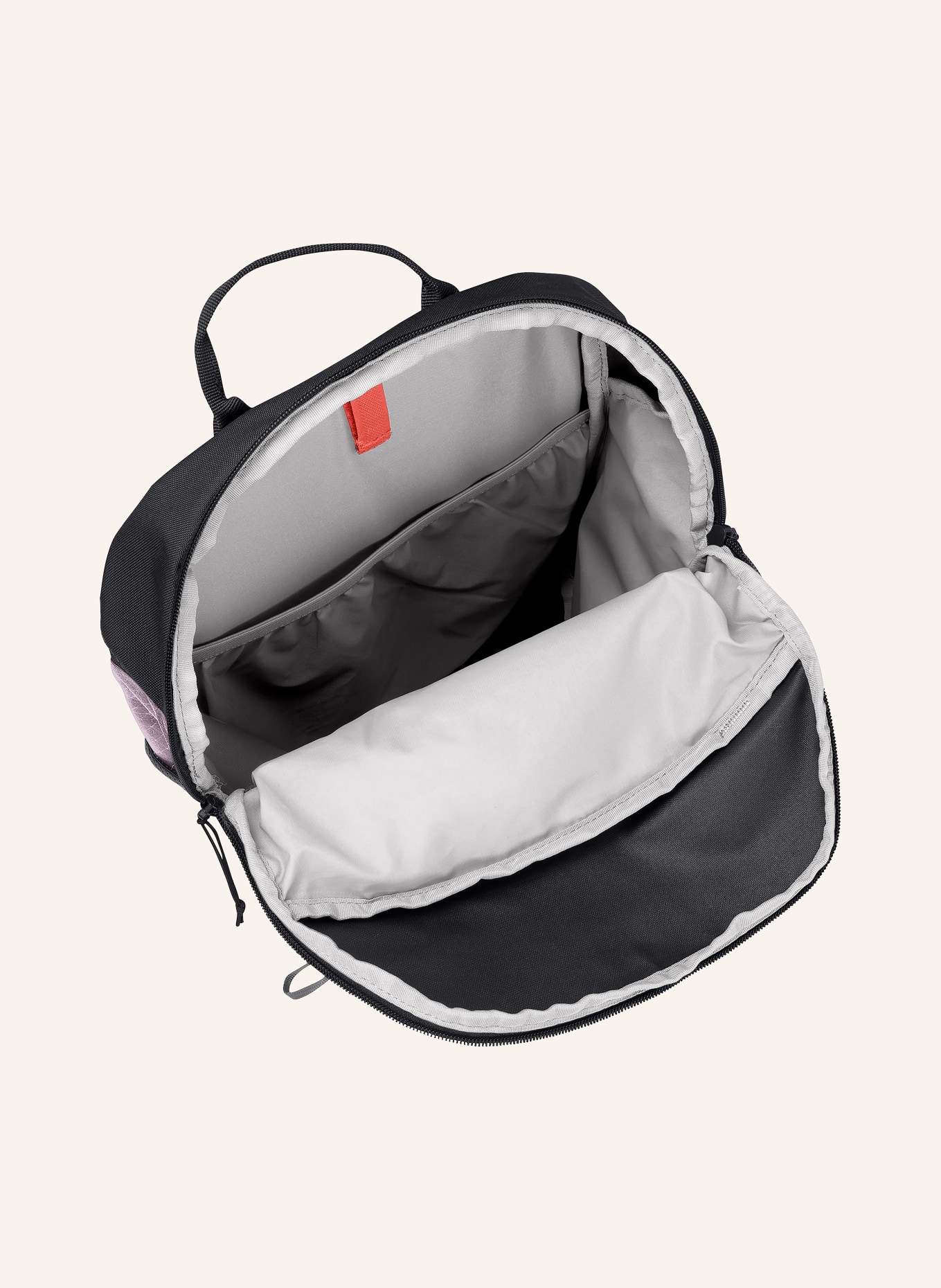 VAUDE Plecak AGILE 14 l: CZARNY / BLADORÓŻOWY