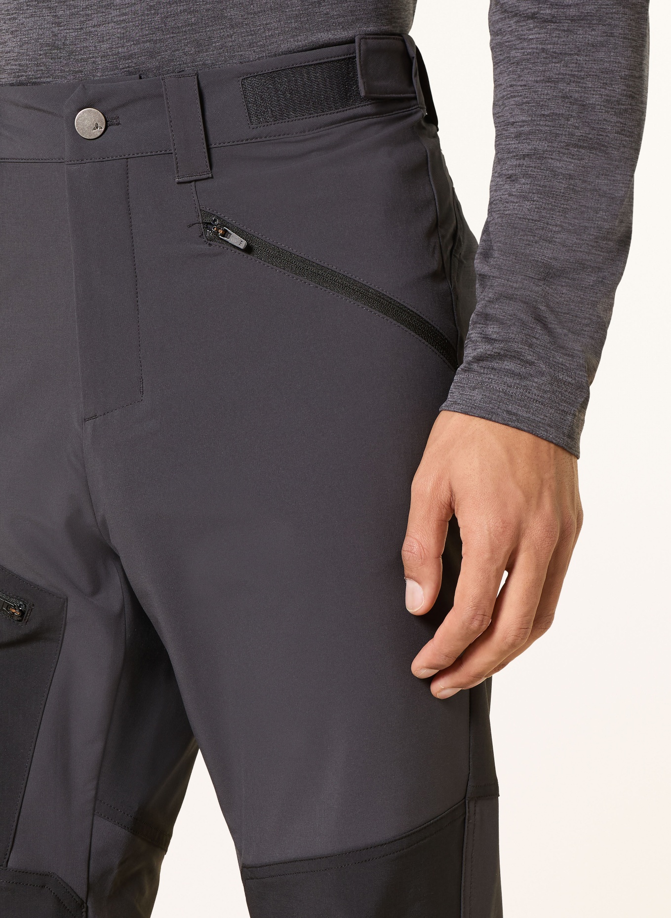 VAUDE Trekkinghose ELOPE: DUNKELGRAU