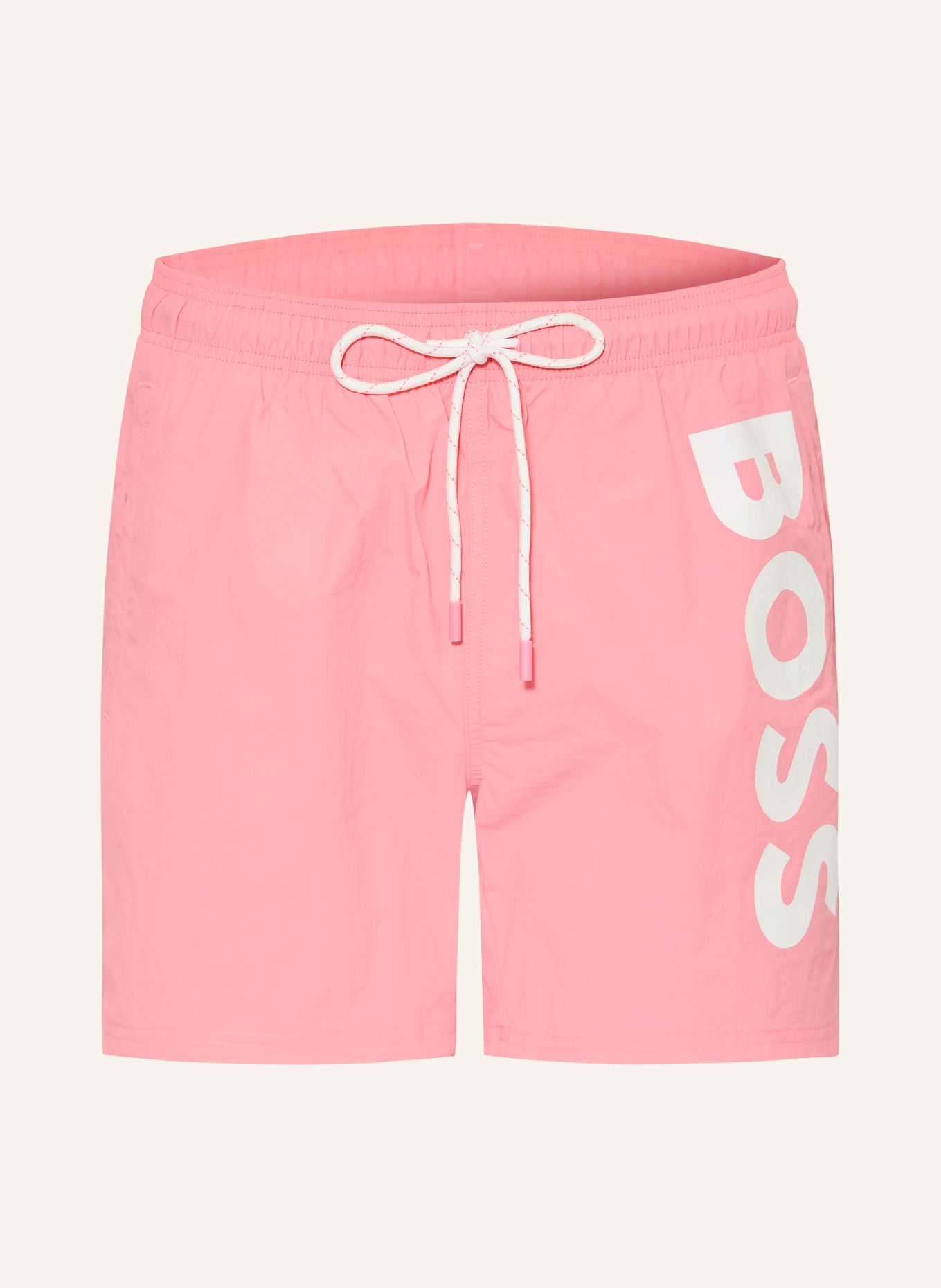 BOSS Badeshorts OCTOPUS: ROSA / WEISS