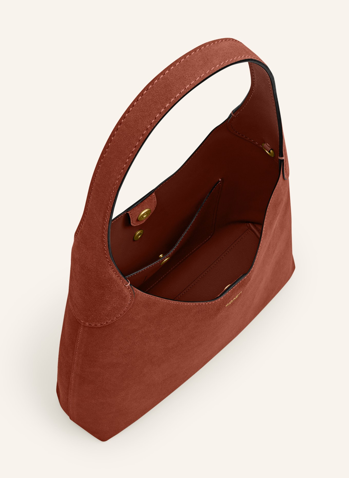 COACH Beuteltasche BROOKLYN 28: BRAUN / GOLD