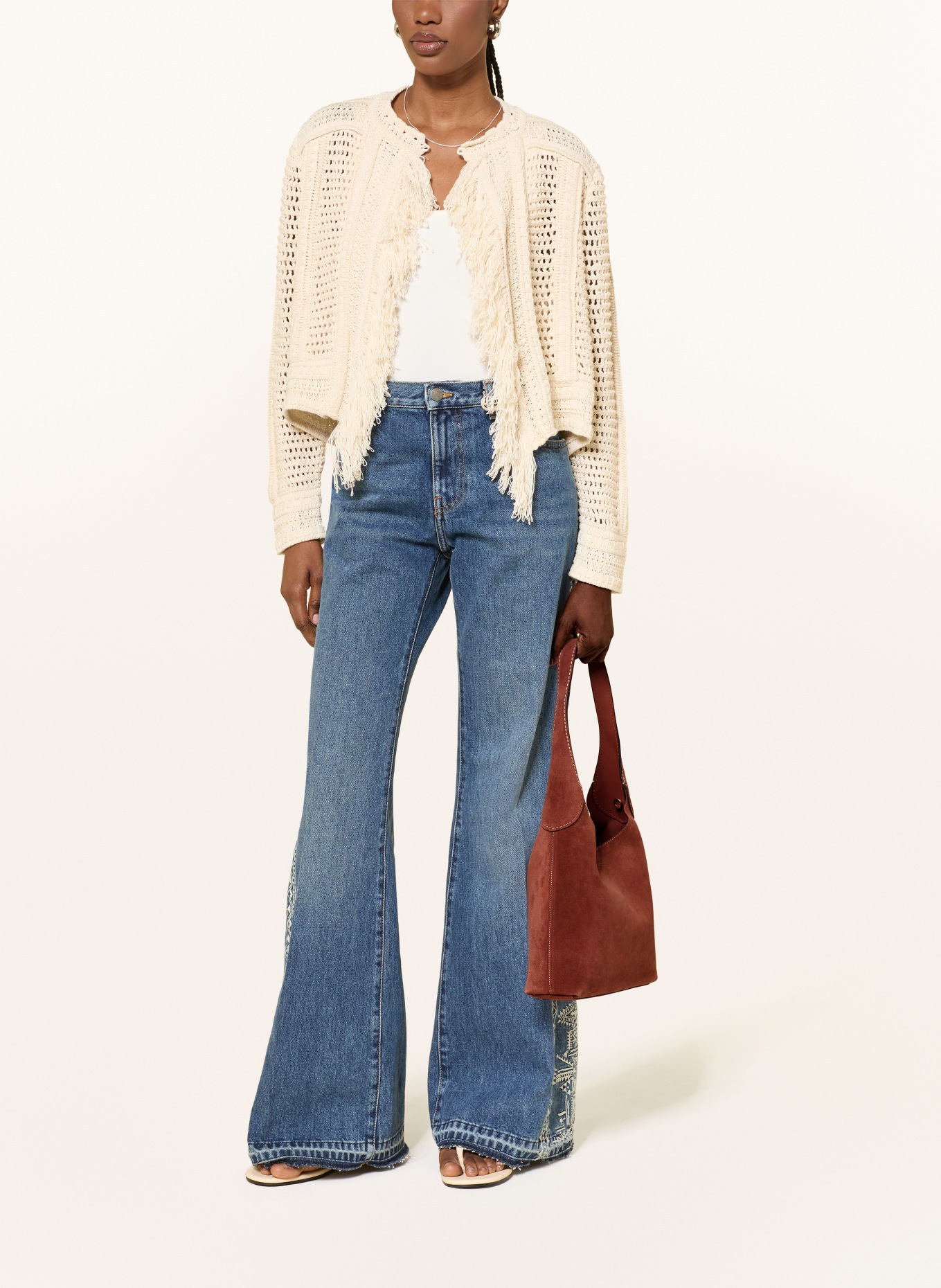 COACH Beuteltasche BROOKLYN 28: BRAUN / GOLD