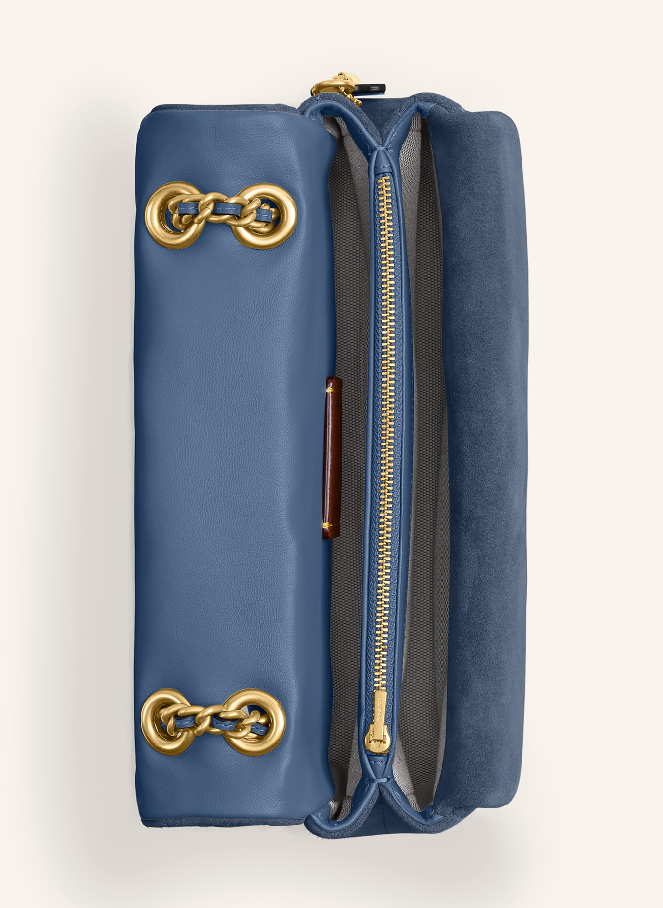 COACH Umhängetasche TABBY 26: DUNKELBLAU