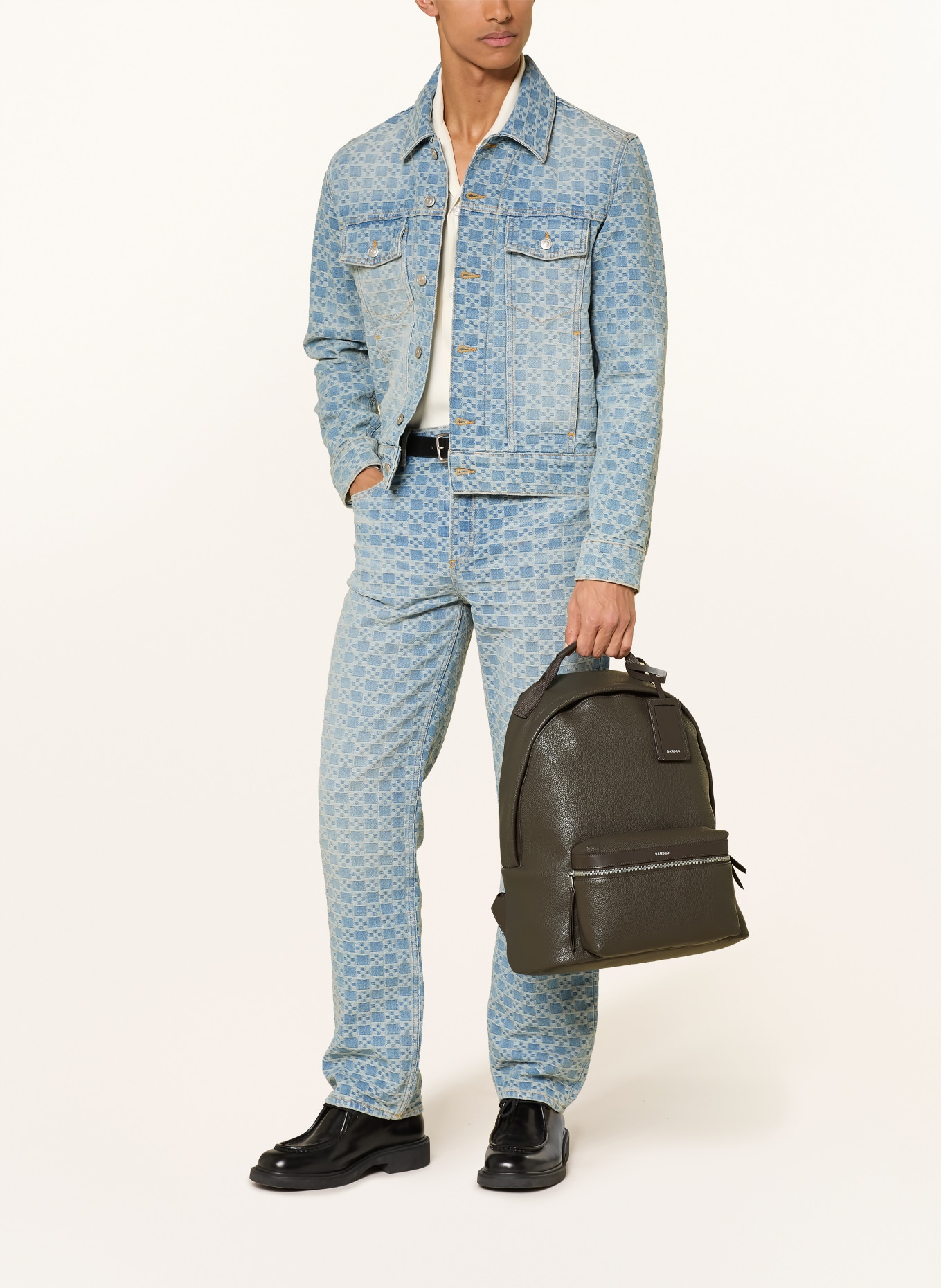 SANDRO Rucksack: DUNKELGRAU