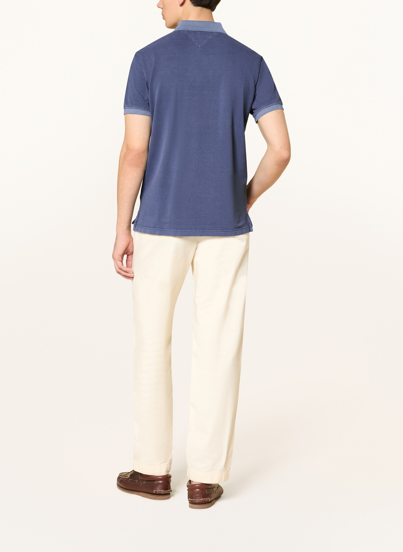 TOMMY HILFIGER Piqué poloshirt Regular Fit: BLAUW