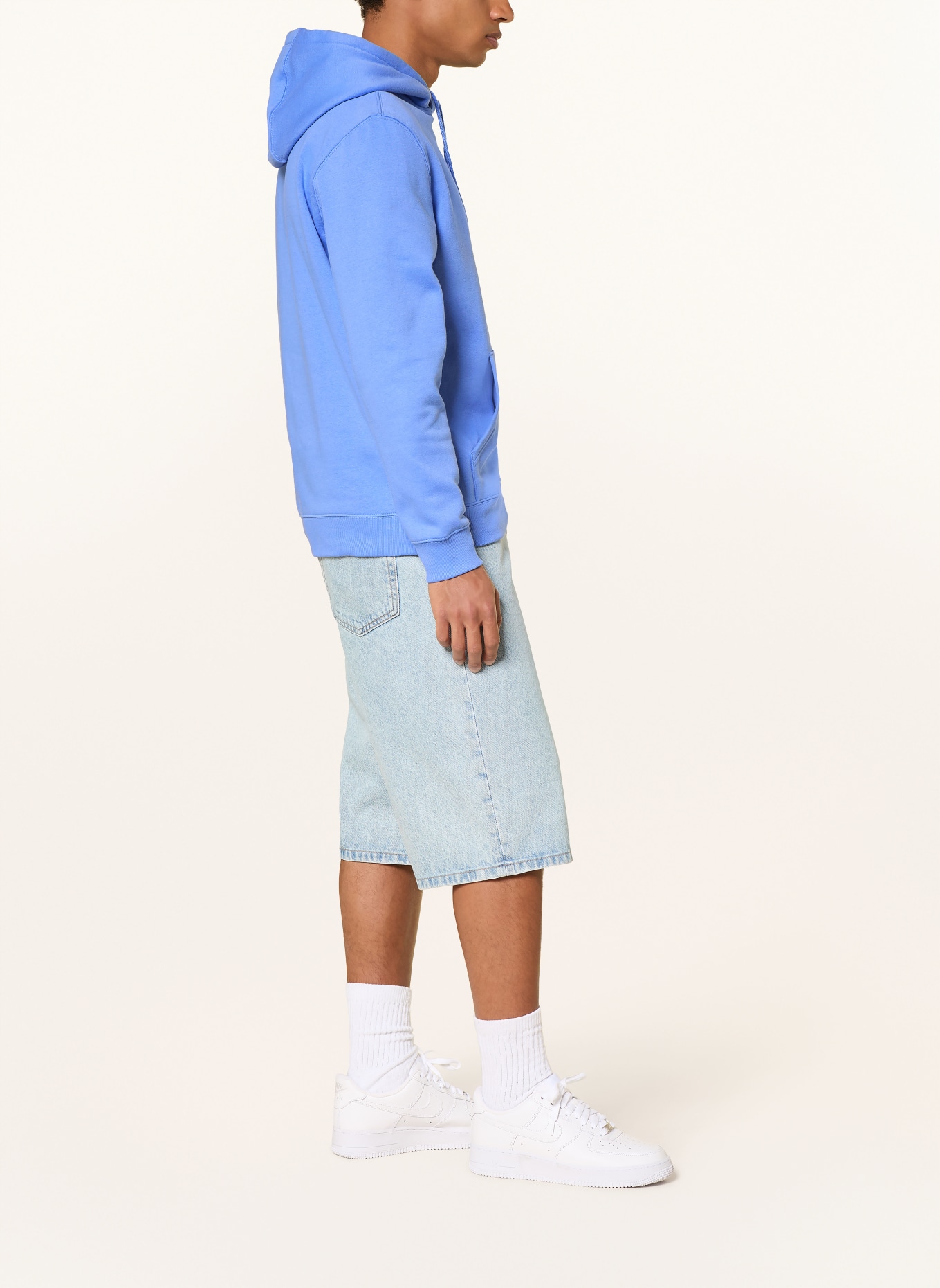 TOMMY JEANS Hoodie: BLAU