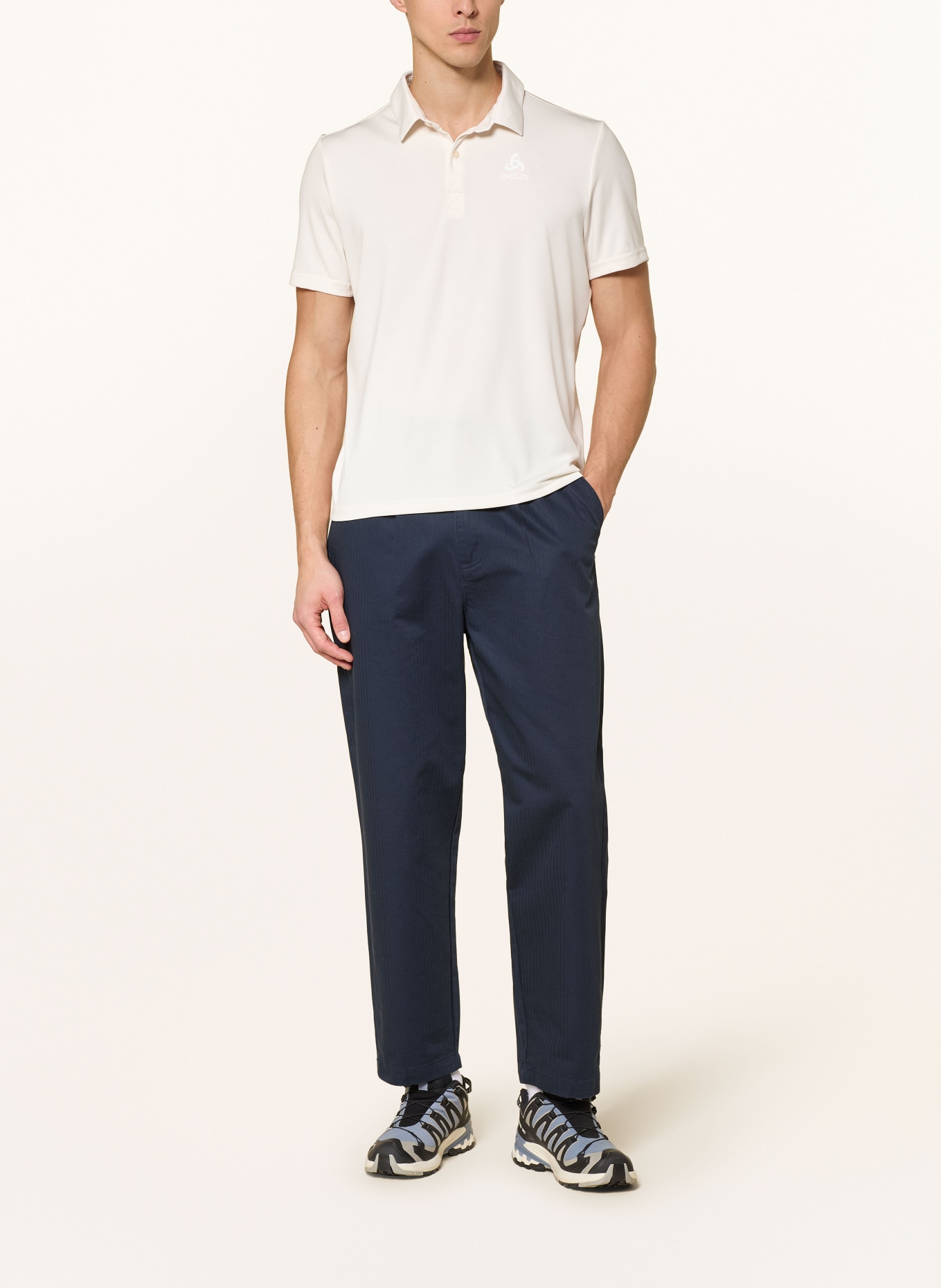 odlo Performance polo shirt CARDADA regular fit: CREAM