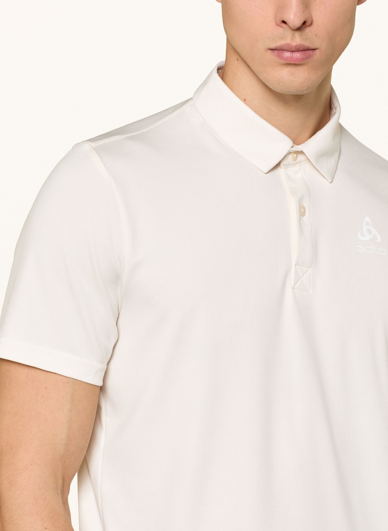odlo Performance polo shirt CARDADA regular fit: CREAM