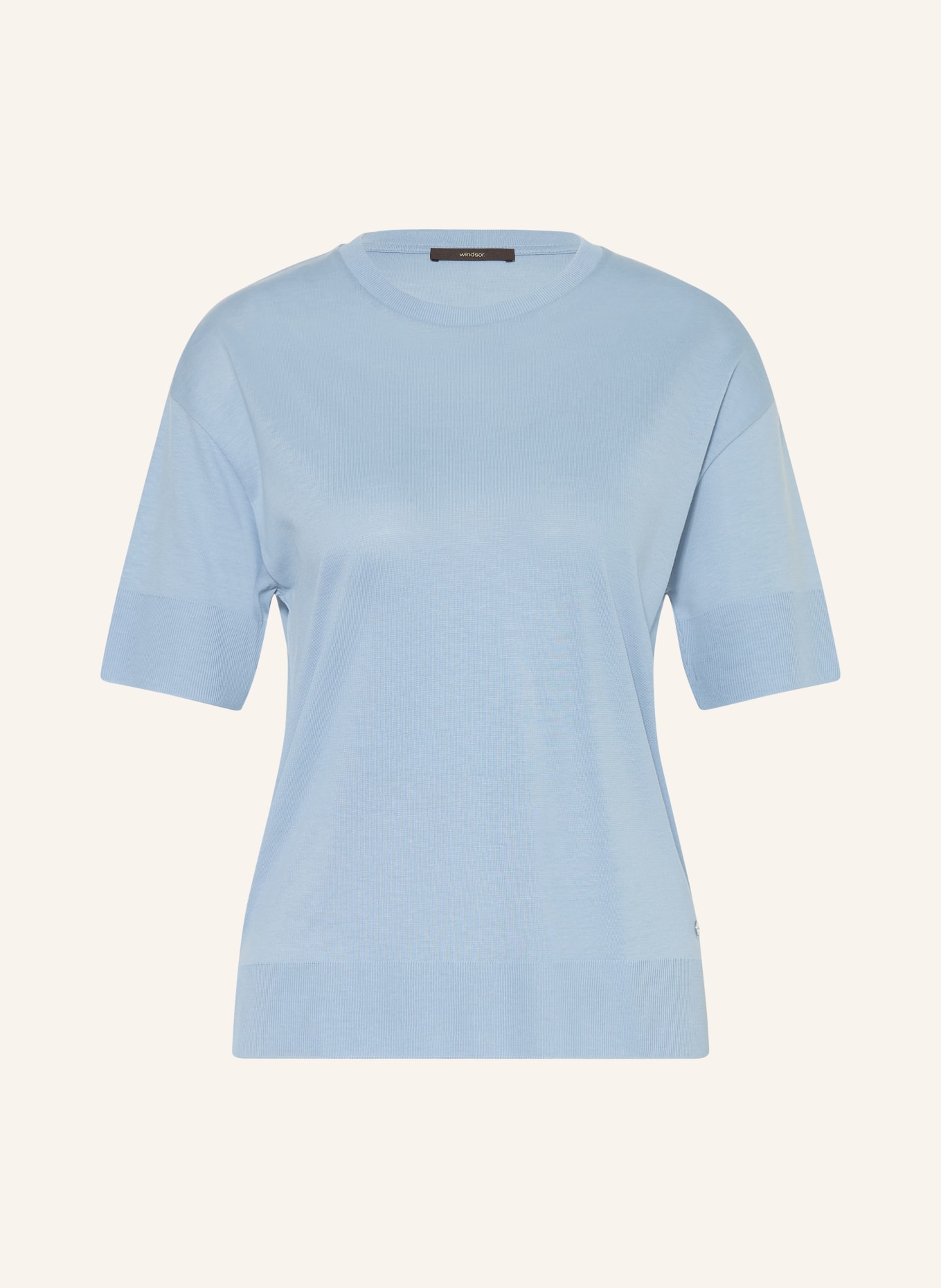 windsor. T-shirt: BLAUWGRIJS