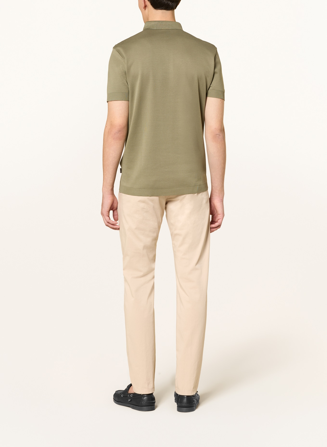 windsor. Jersey-Poloshirt: OLIV