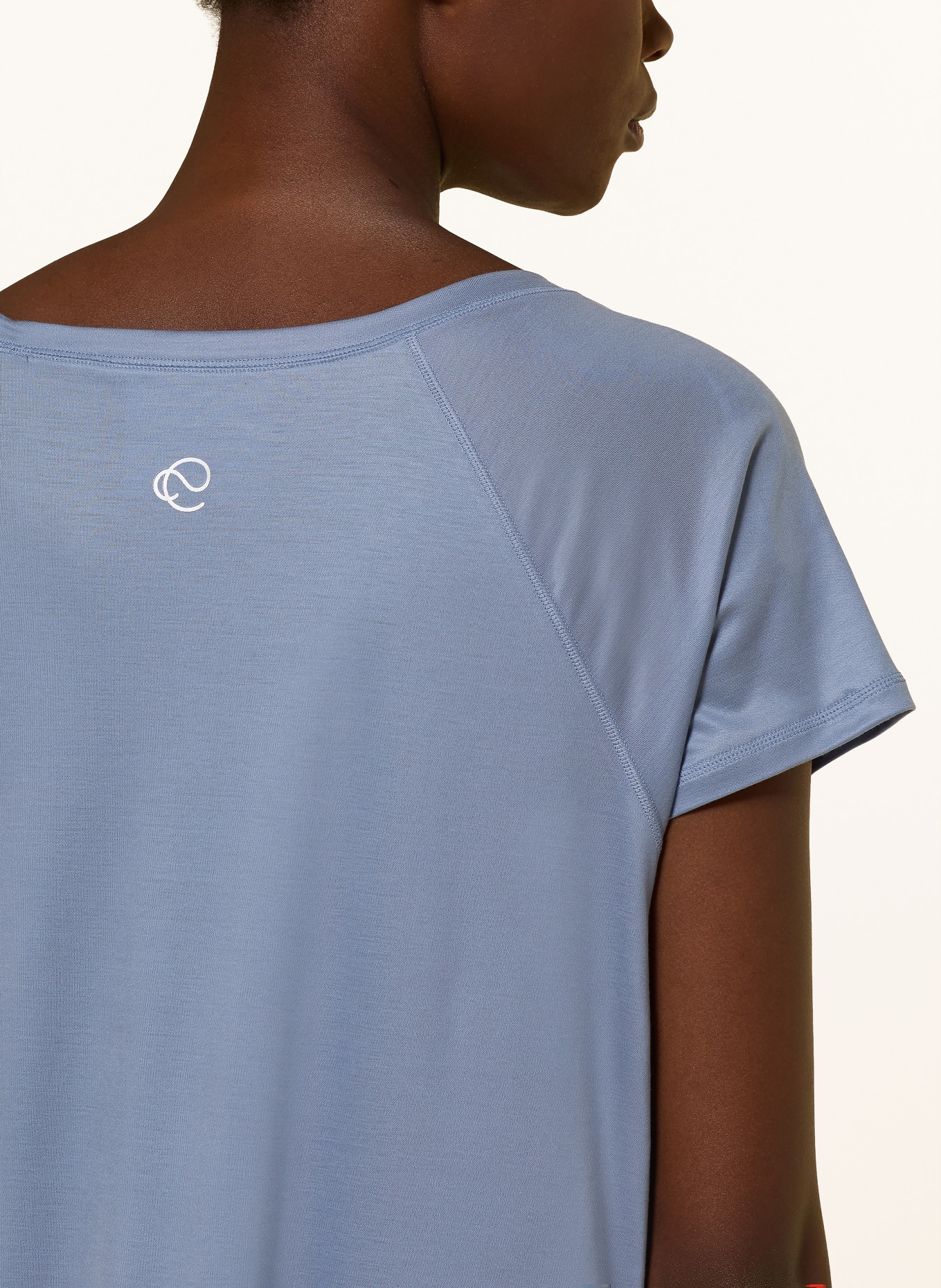 CALIDA Koszula nocna DSW COOLING: SZARONIEBIESKI