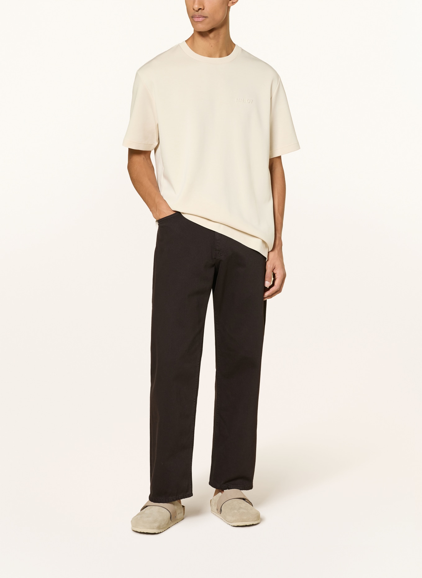 NN.07 T-shirt NAT: BEIGE