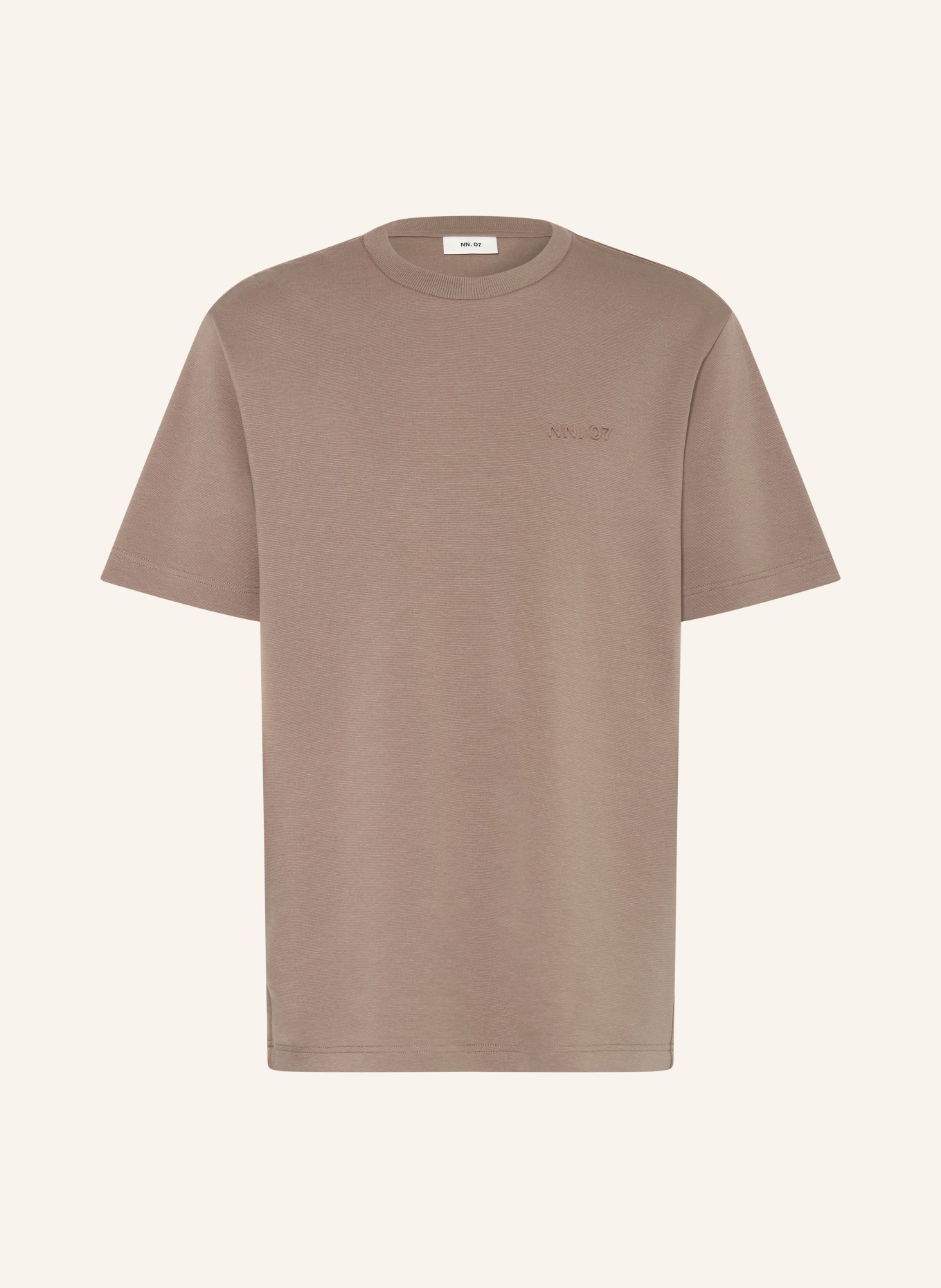 NN.07 T-shirt NAT: SZAROBRĄZOWY