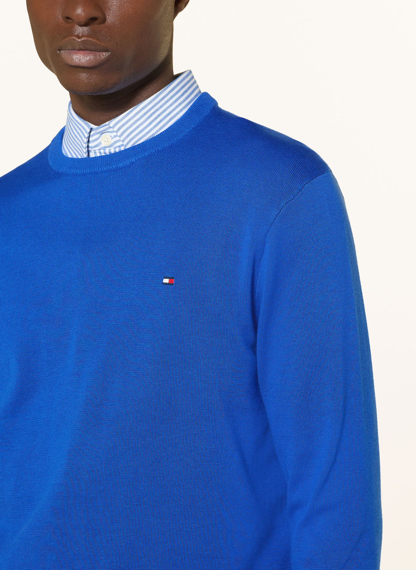 TOMMY HILFIGER Svetr: MODRÁ