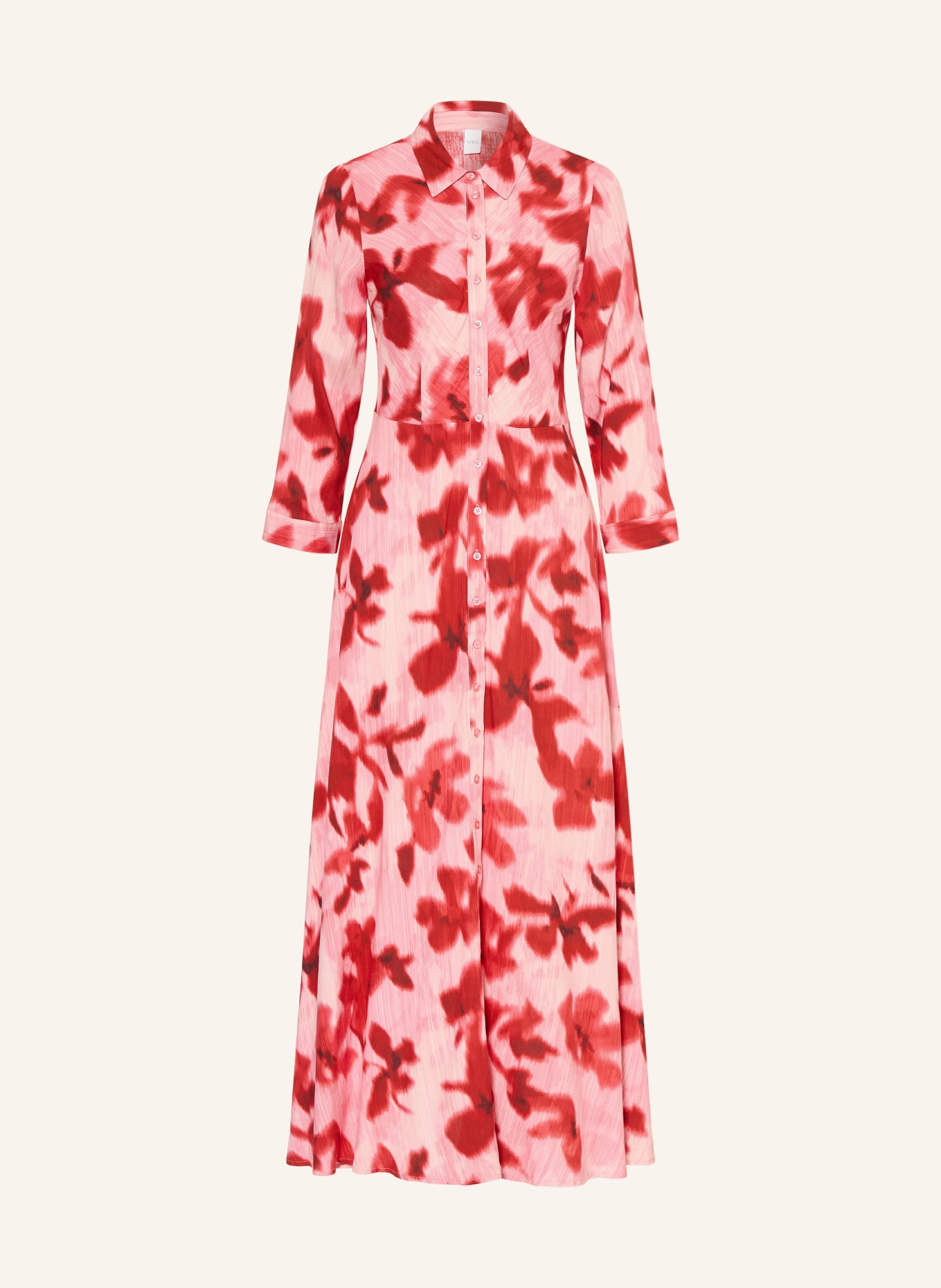 Y.A.S. Hemdblusenkleid: ROT / ROSA