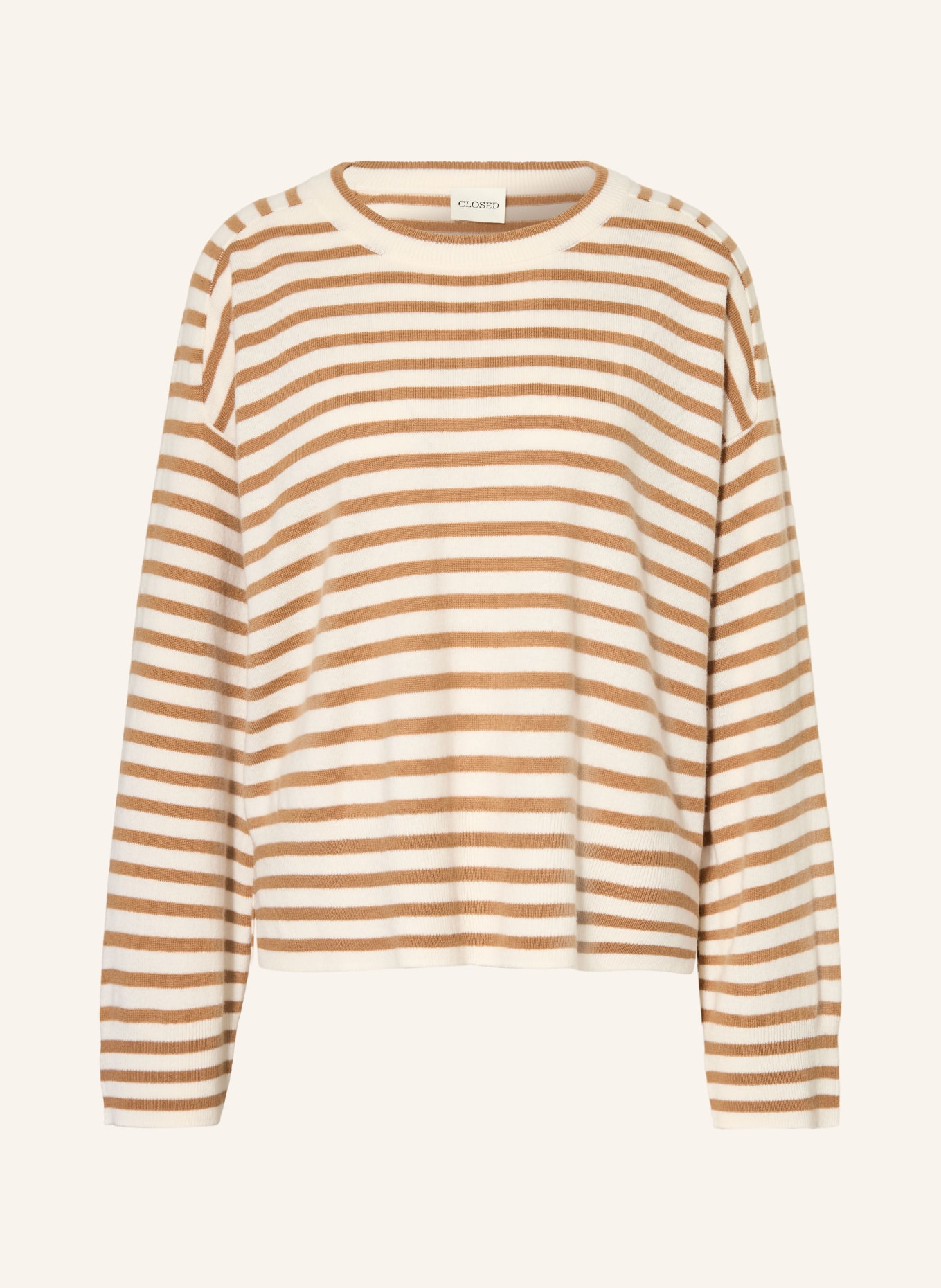 CLOSED Sweater: BROWN / BLACK