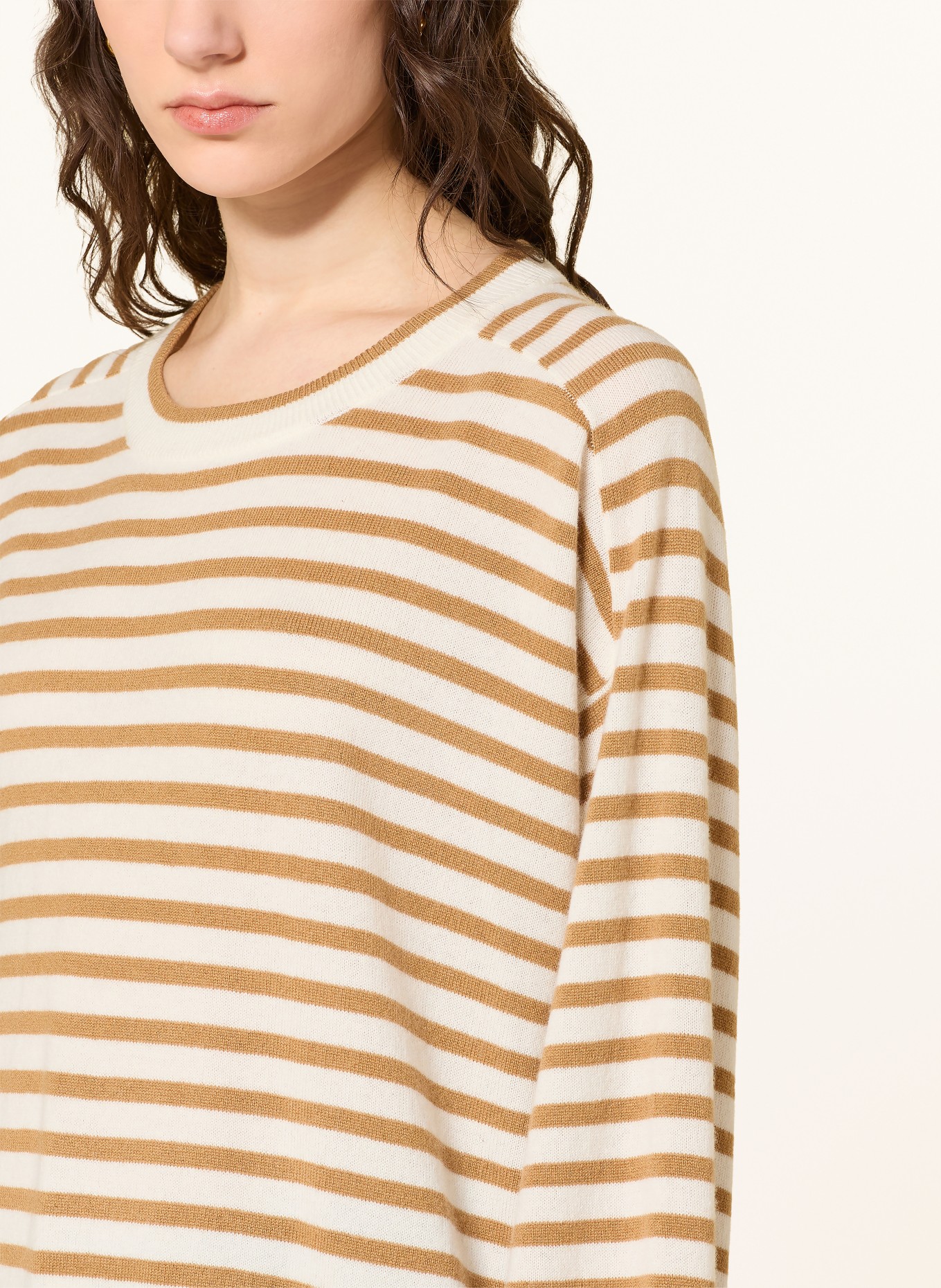 CLOSED Sweater: BROWN / BLACK