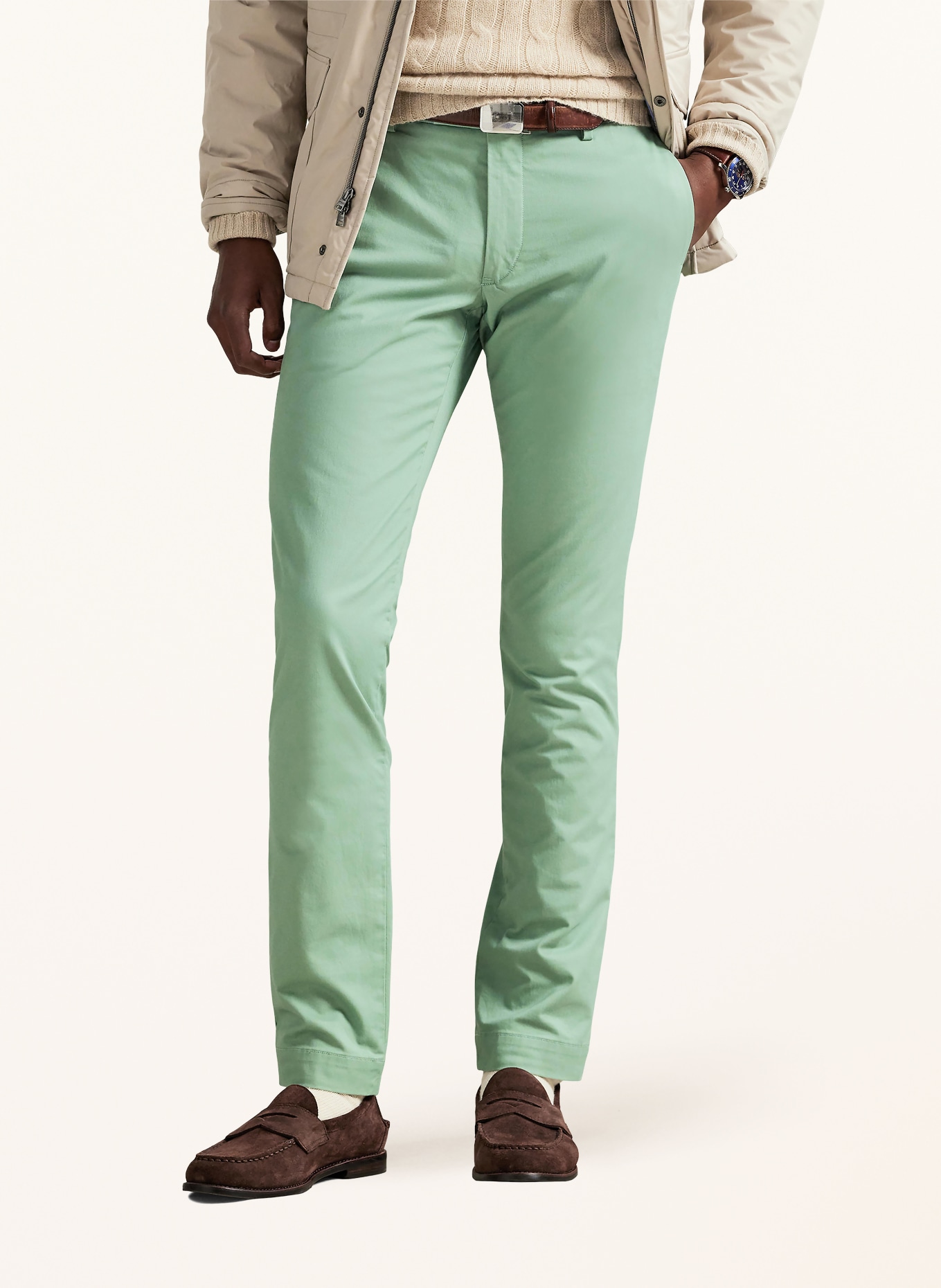 POLO RALPH LAUREN Chino slim fit: MINT