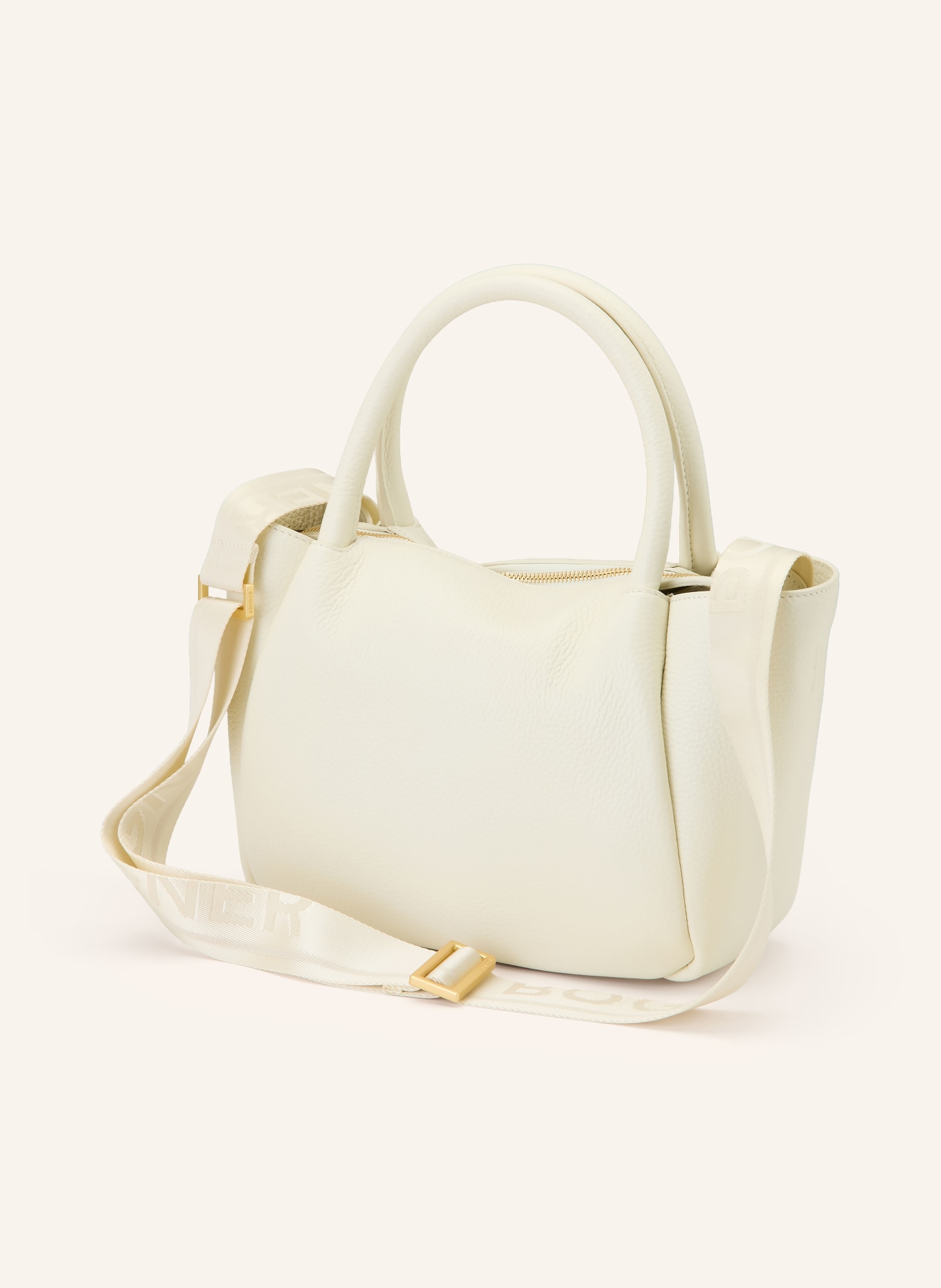 BOGNER Sac à main WALLIS RAJA: CRÈME / OR