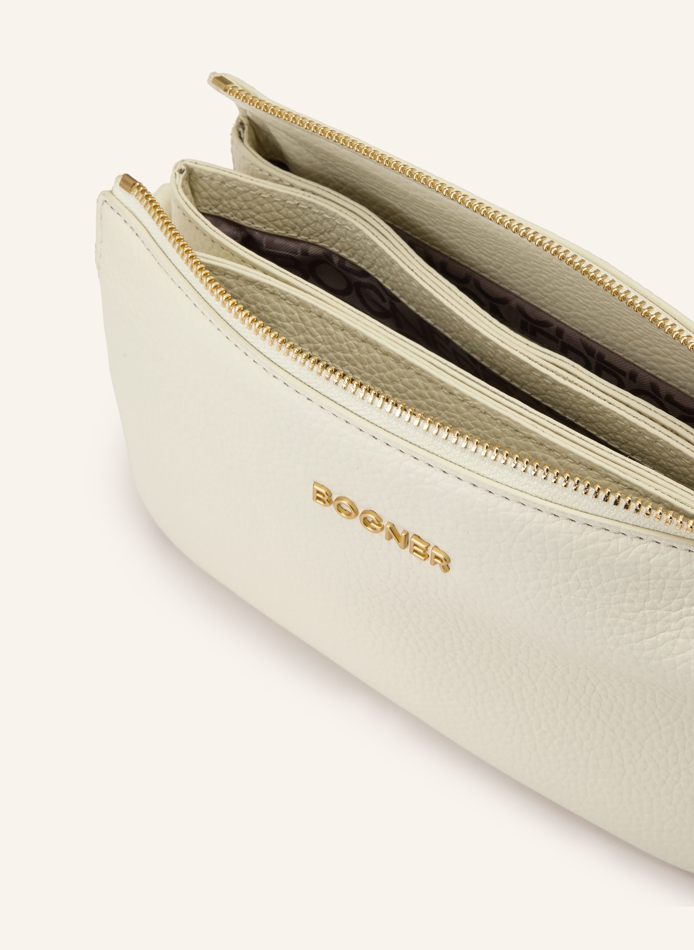 BOGNER Taška přes rameno WALLIS TAJA: KRÉMOVÁ