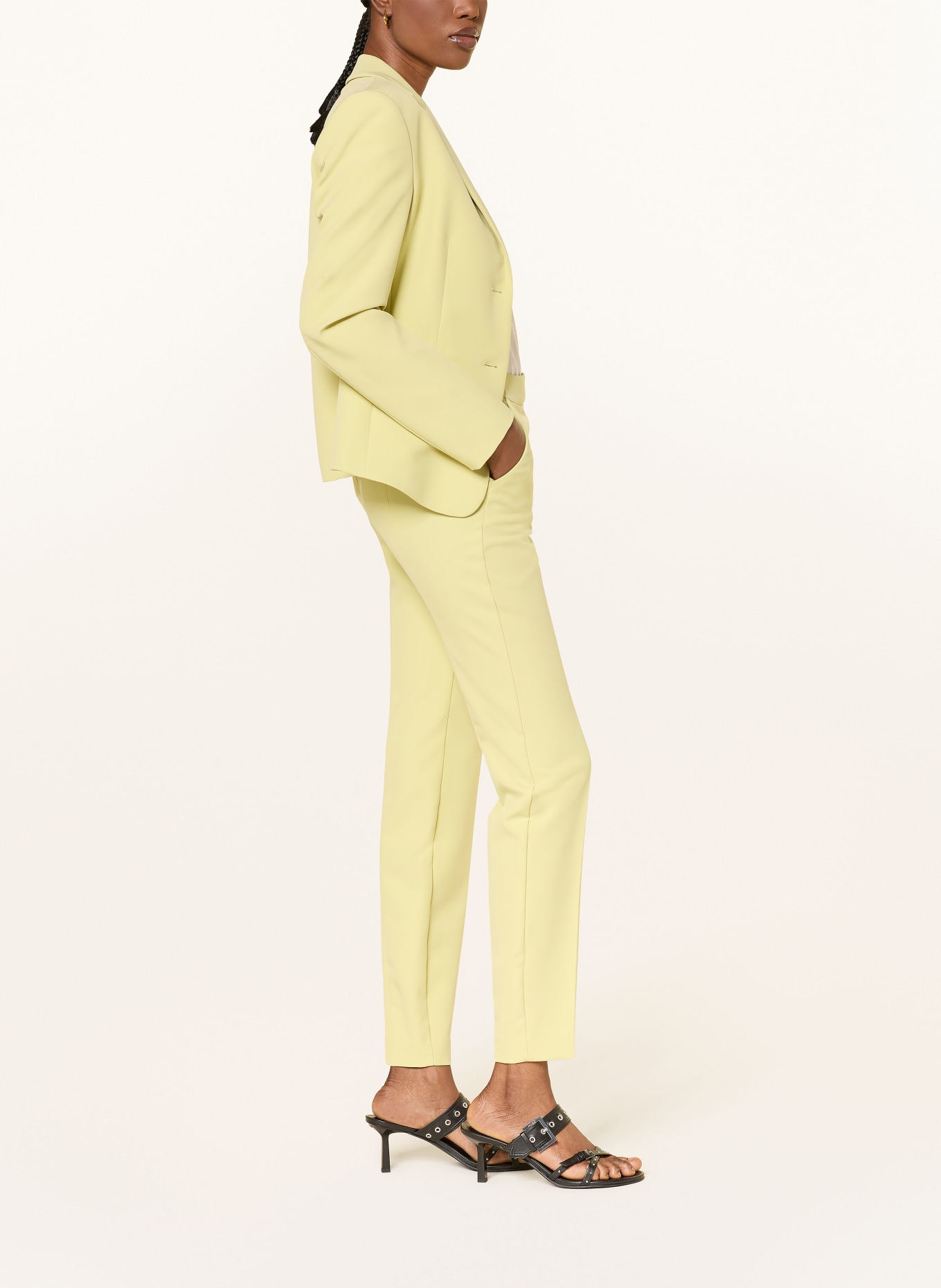 HUGO Spodnie HAGONIA: JASNOZIELONY