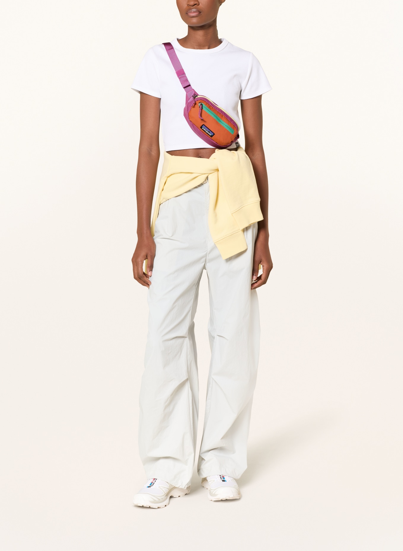 patagonia Ledvinka TERRAVIA MINI: FUCHSIOVÁ / ORANŽOVÁ