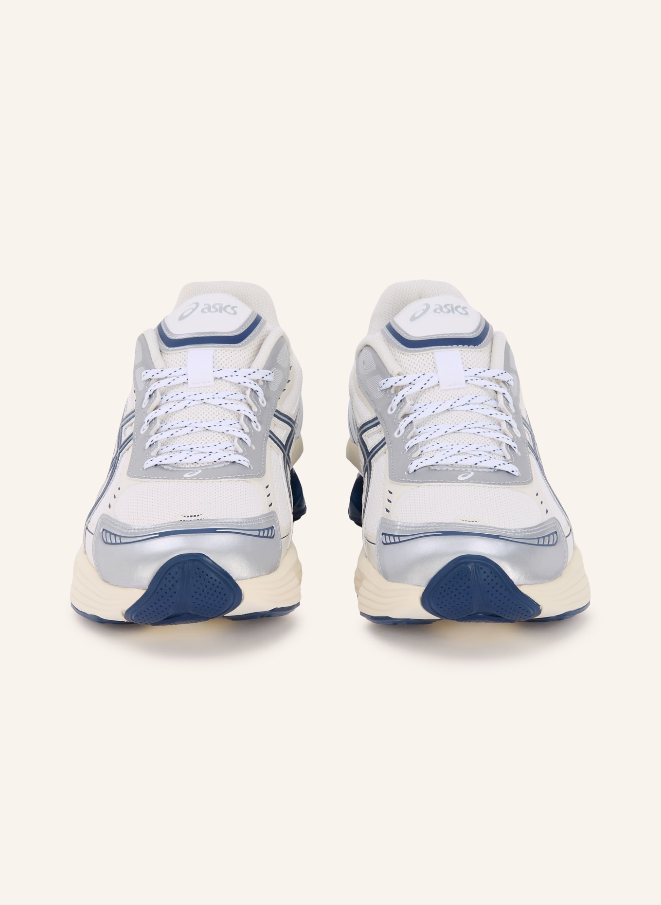 ASICS Sneakersy GEL-KINETIC FLUENT: ECRU / SREBRNY / GRANATOWY