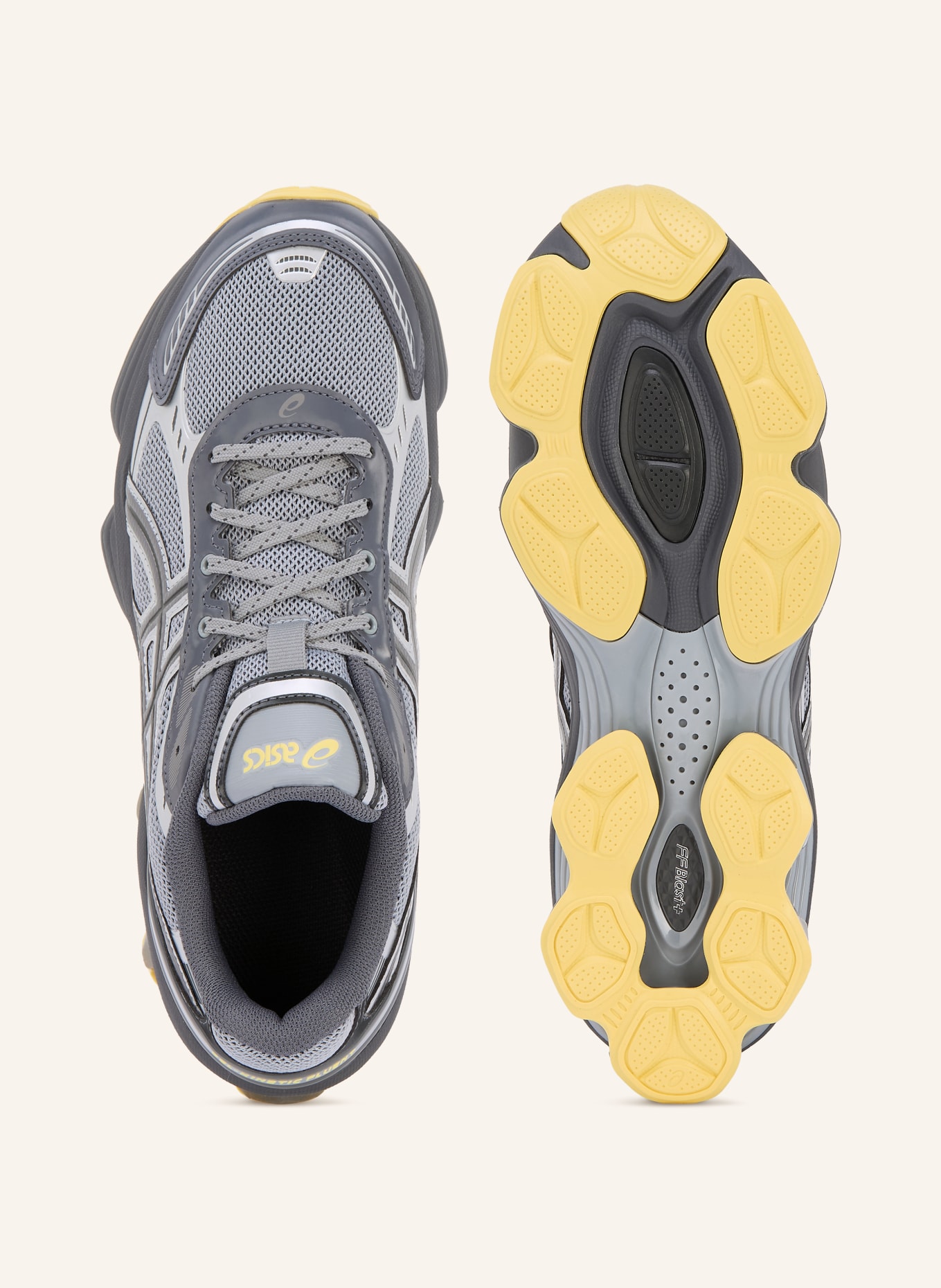 ASICS Sneakersy GEL-KINETIC FLUENT: CZIEMNOSZARY / SZARY / ŻÓŁTY