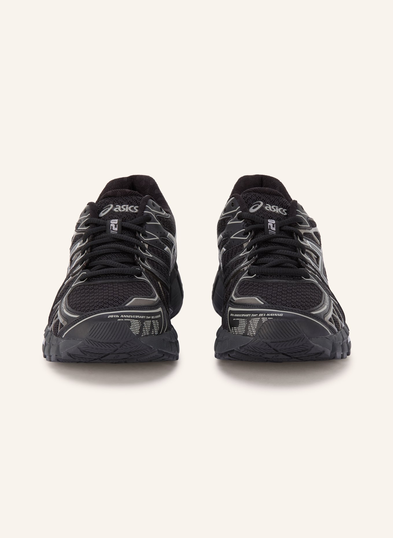 ASICS Sneaker GEL-KAYANO 20: SCHWARZ / GRAU