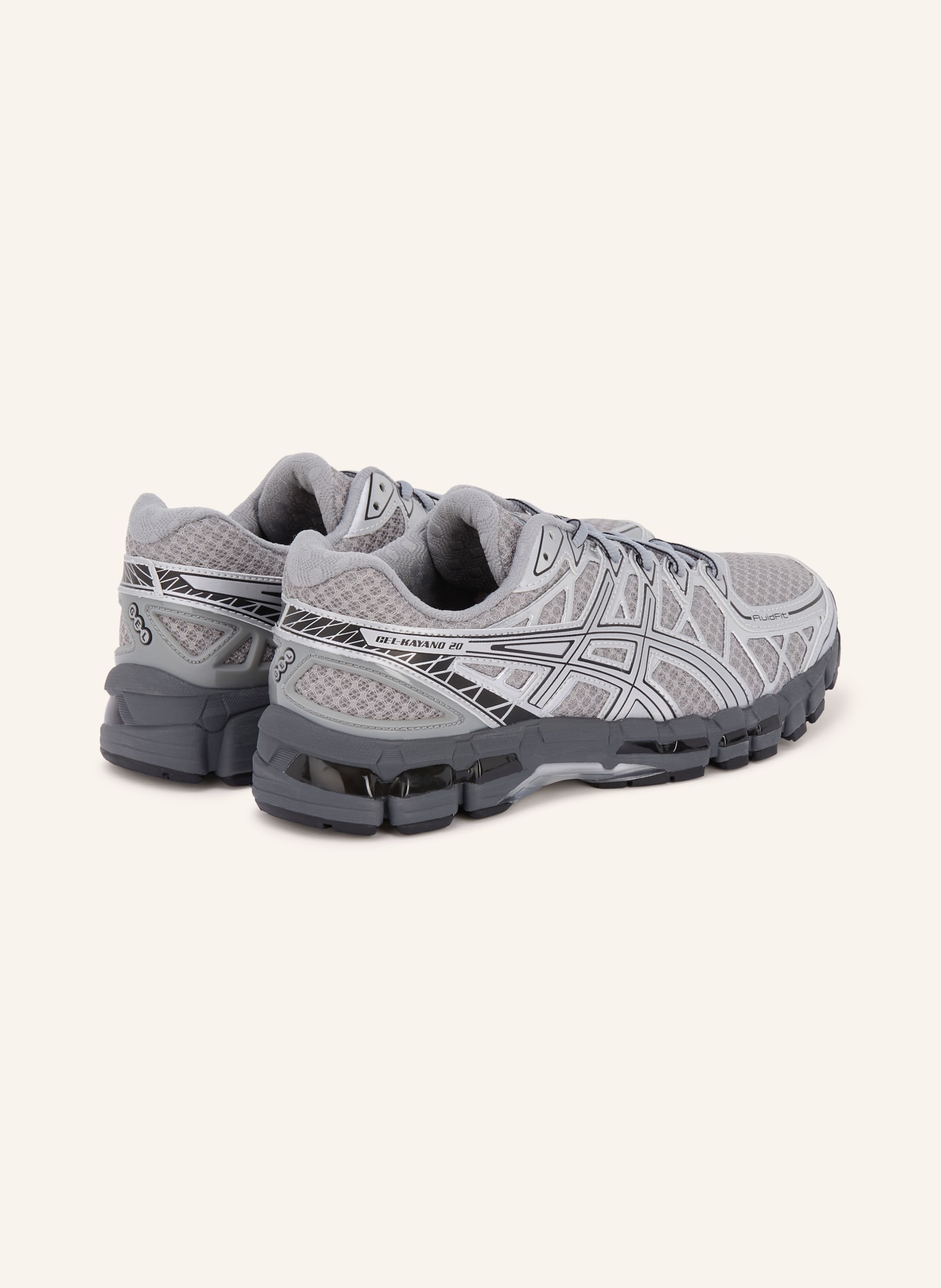 ASICS Sneakersy GEL-KAYANO 20: SZARY / SREBRNY