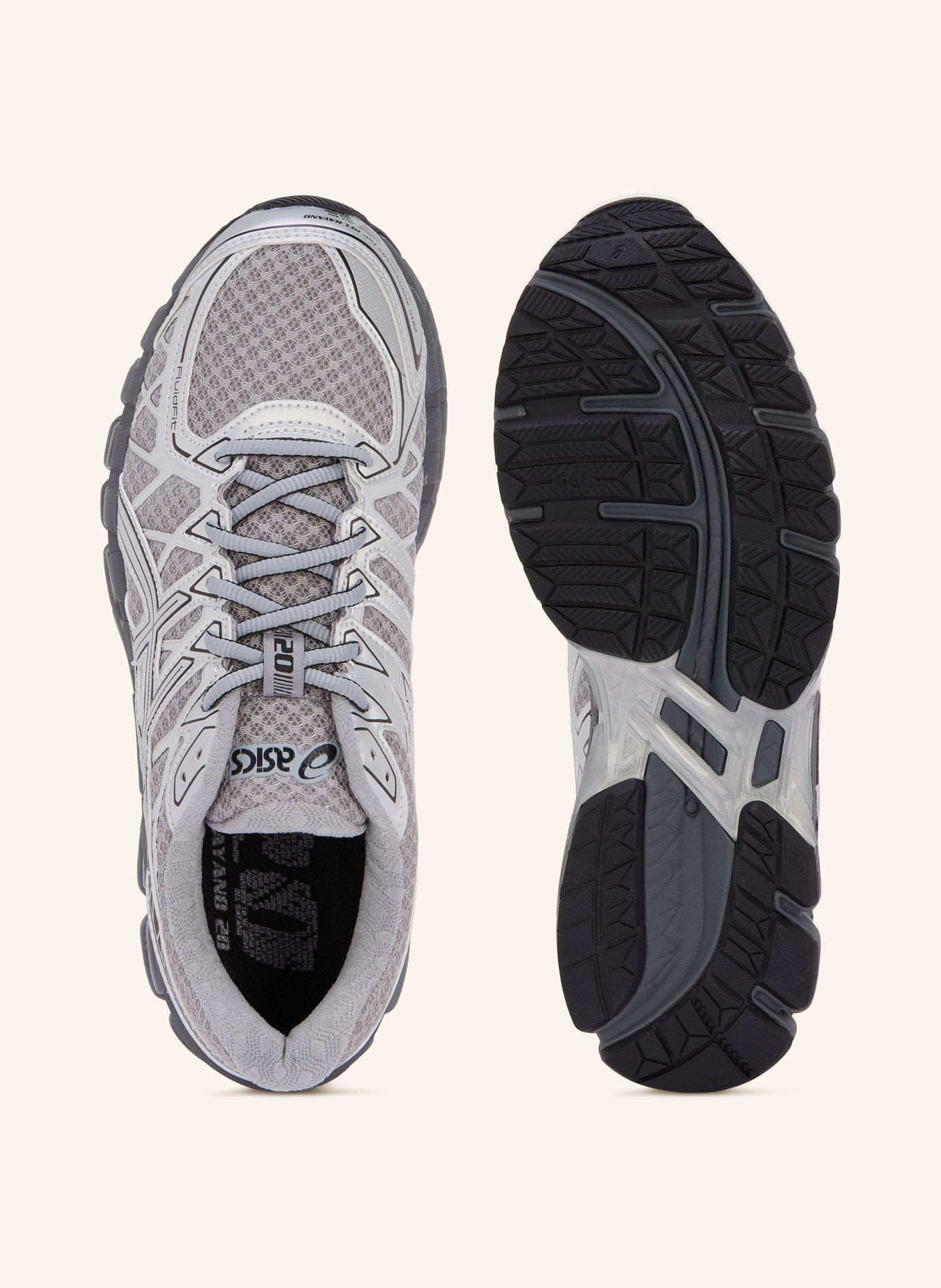 ASICS Sneakersy GEL-KAYANO 20: SZARY / SREBRNY