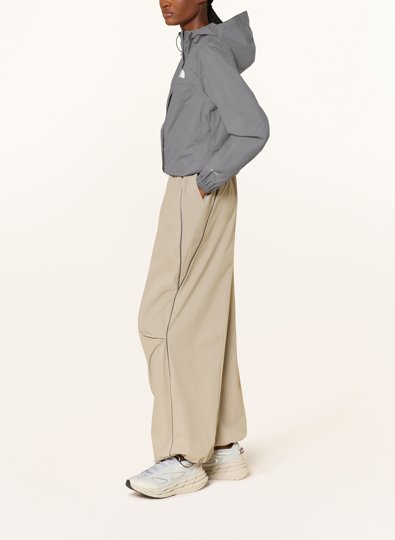 THE NORTH FACE Veste imperméable ANTORA: GRIS FONCÉ